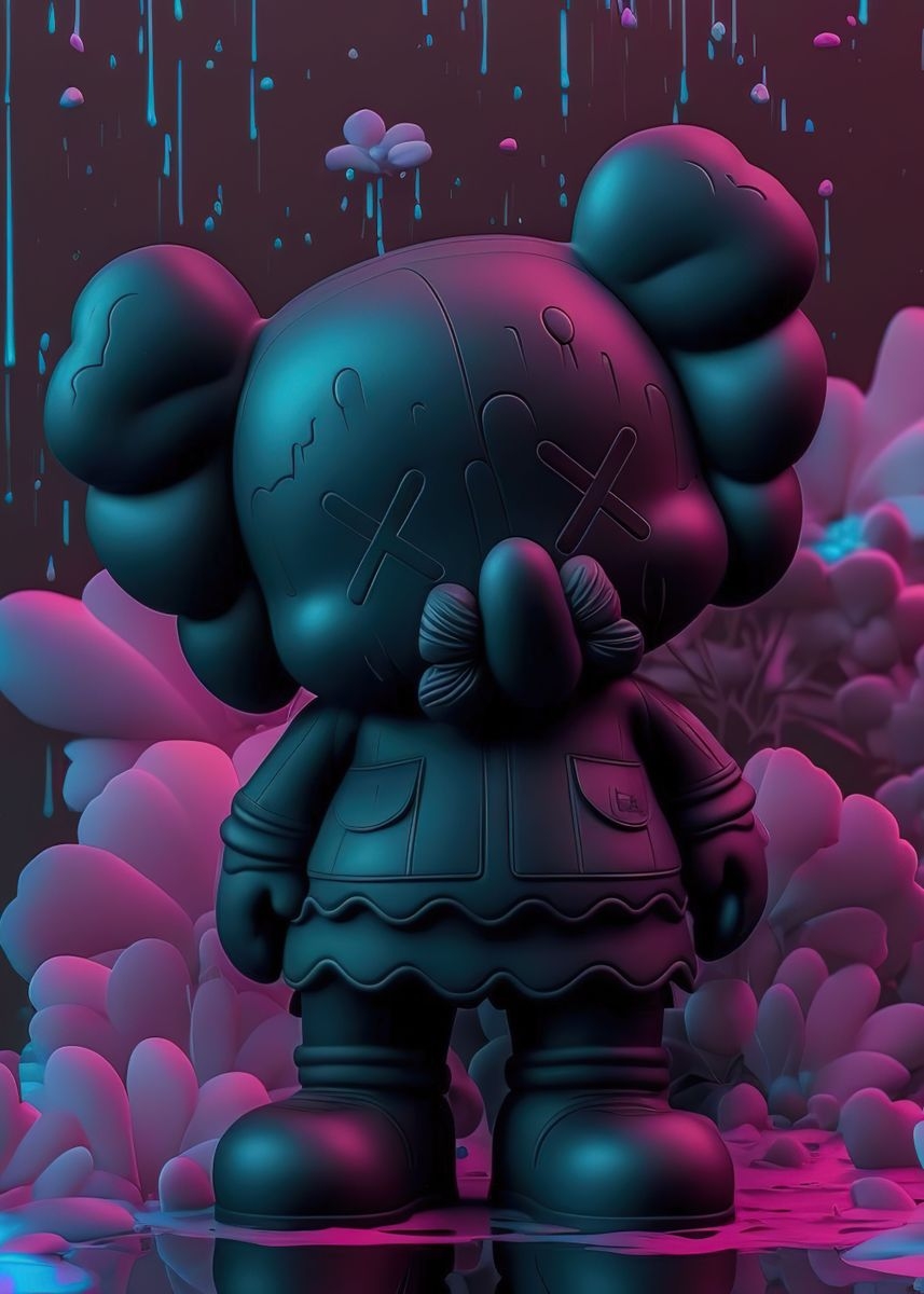 860x1200 Hypebeast Kaws ' Poster, Phone