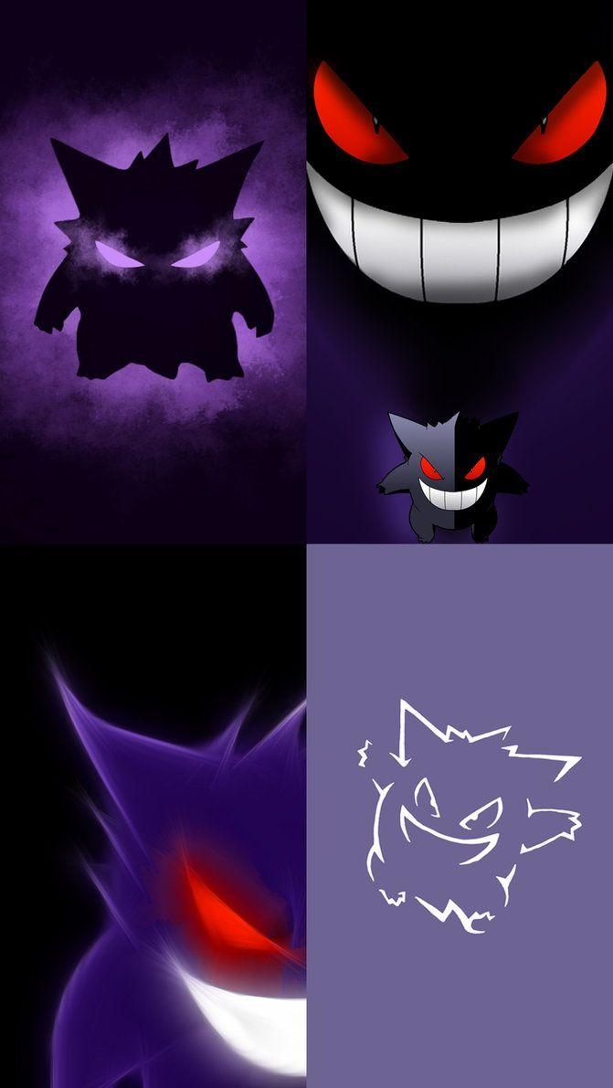 680x1200 Pokemon Gengar IPhone 5 wallpaper, Phone