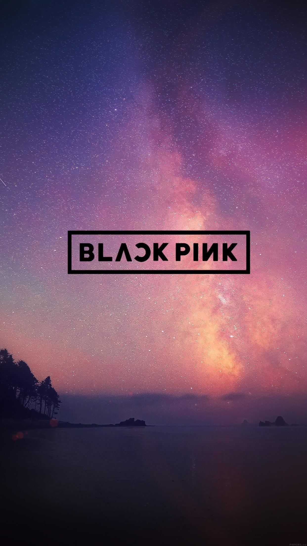 1250x2210 BlackPink Logo Phone Wallpaper, Phone