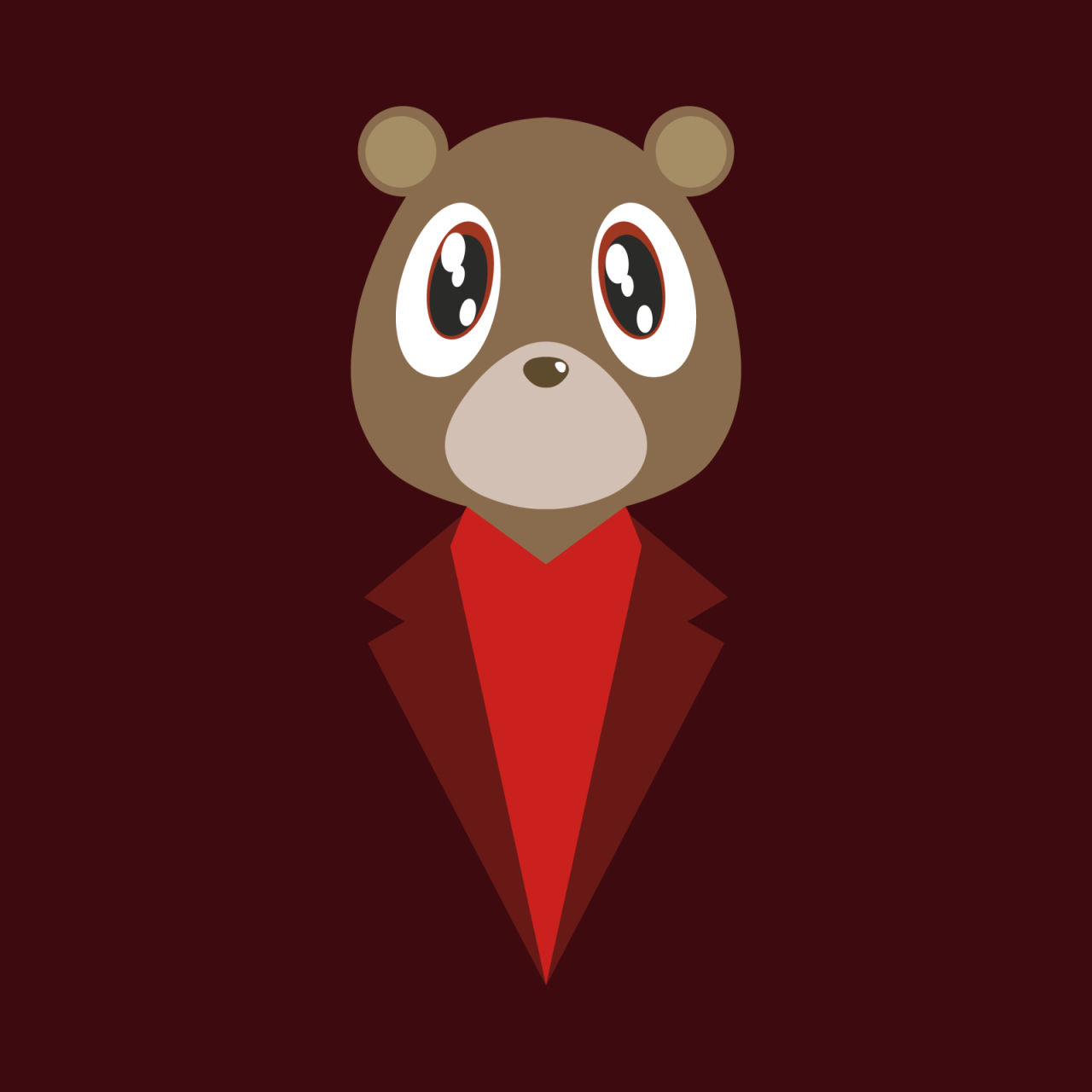 1280x1280 Late Registration Kanye Bear, Phone