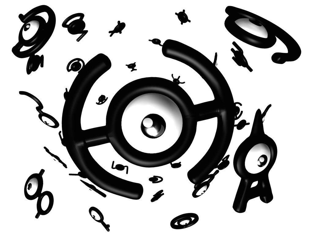 1040x780 Unown, Desktop