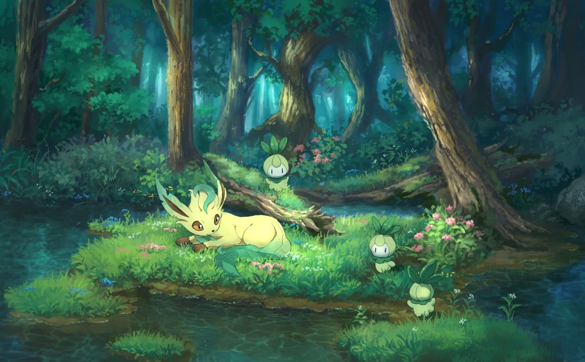 1180x730 Pokémon Forest Wallpaper Free Pokémon Forest Background, Desktop