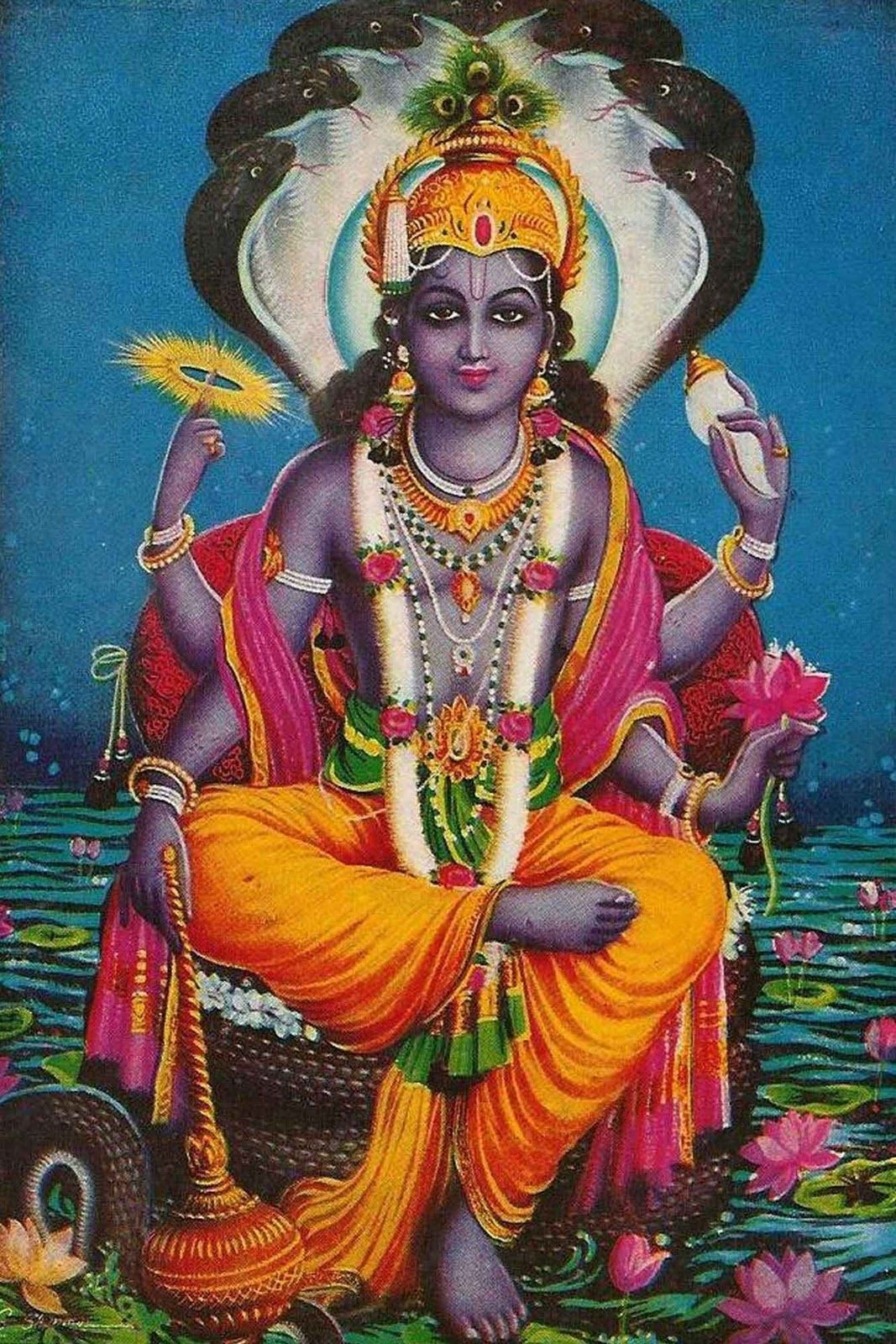 1070x1600 Here are some beautiful picture of Lord Vishnu or God Mahavishnu of the Trimurti Gods of Hindus. Lord Vishnu is also kn. Lord vishnu, Vishnu, Hindu deities, Phone