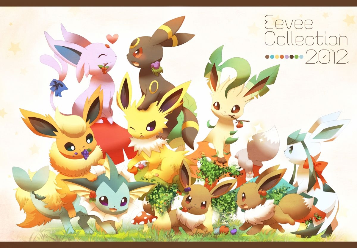 1200x840 Cute Eevee Evolutions Wallpaper, Desktop