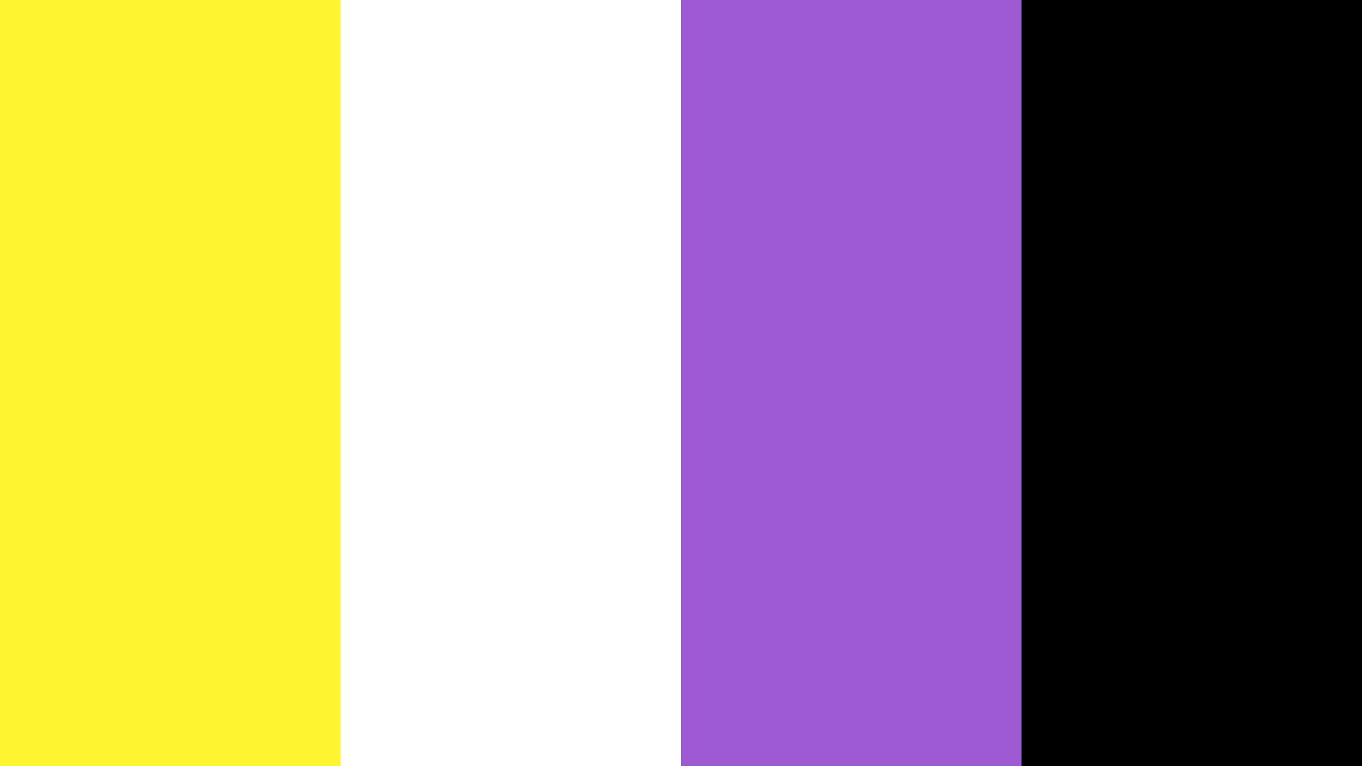 1920x1080 Non Binary Gender Flag Colors Color Scheme Black SchemeColor.com, Desktop