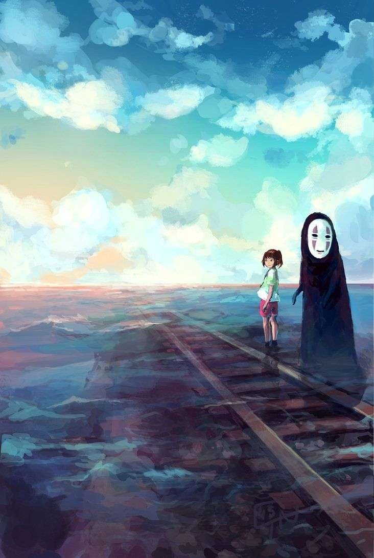 740x1100 iPhone 4k Resolution Ultra HD 4k iPhone Spirited Away Wallpaper, Phone