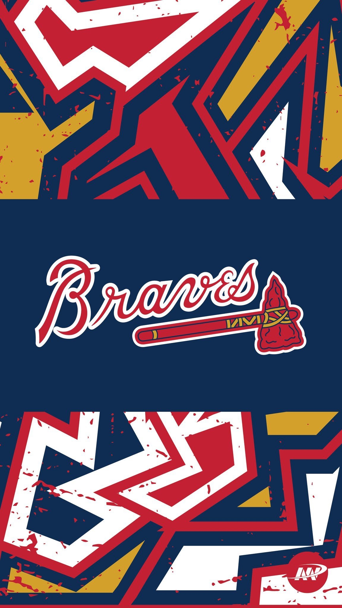 1160x2050 Braves Wallpaper, Phone