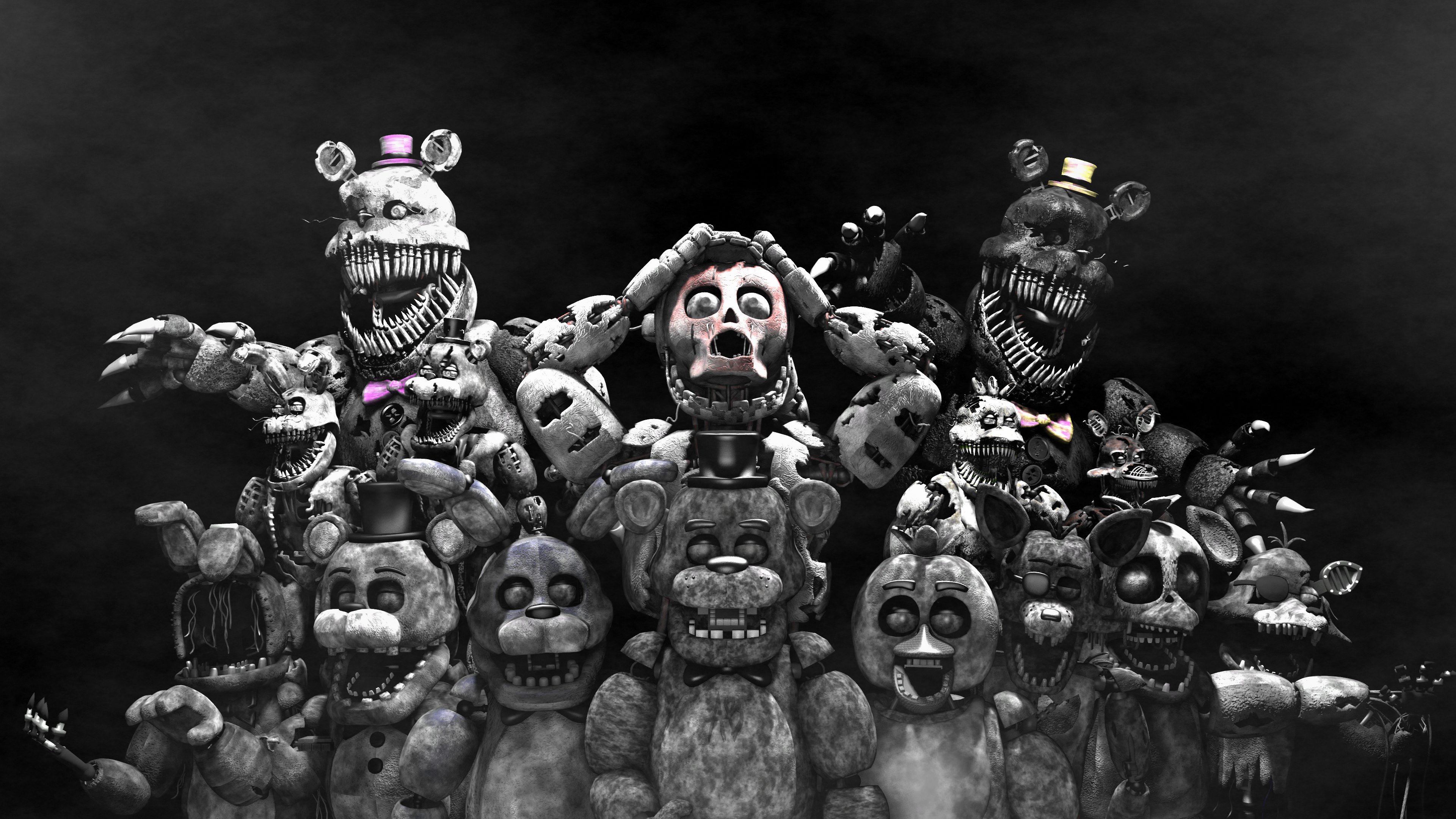 3840x2160 Five Nights At Freddy's 4k Ultra HD Wallpaper, Desktop