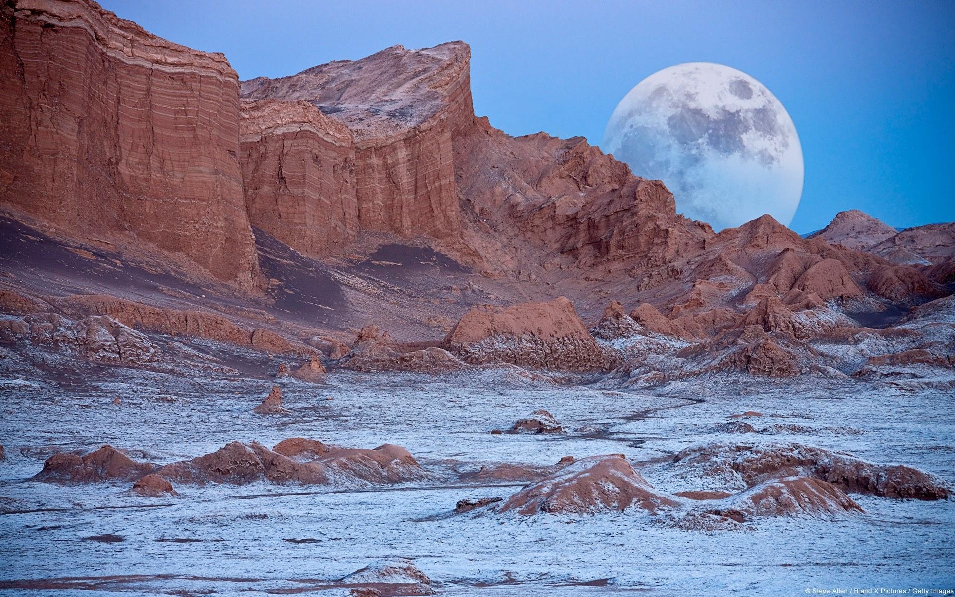 1920x1200 Valley of the Moon, Atacama Desert (Chile), Desktop