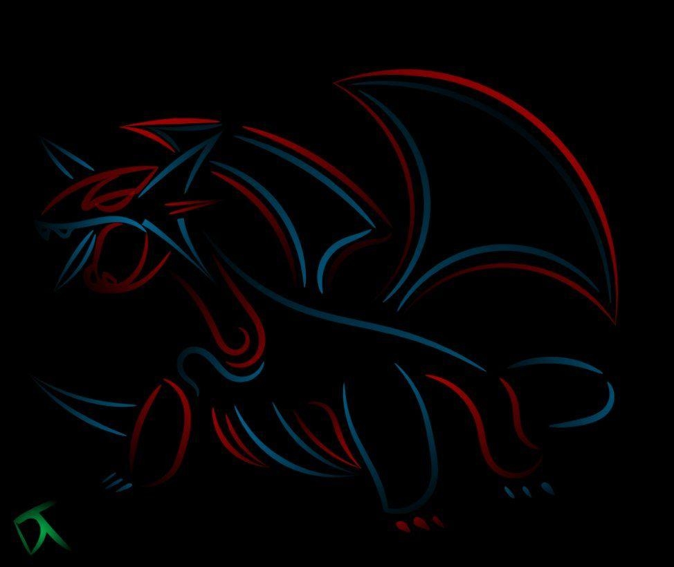 980x820 Tribal Salamence Inverted By Shadowy Skies, Desktop