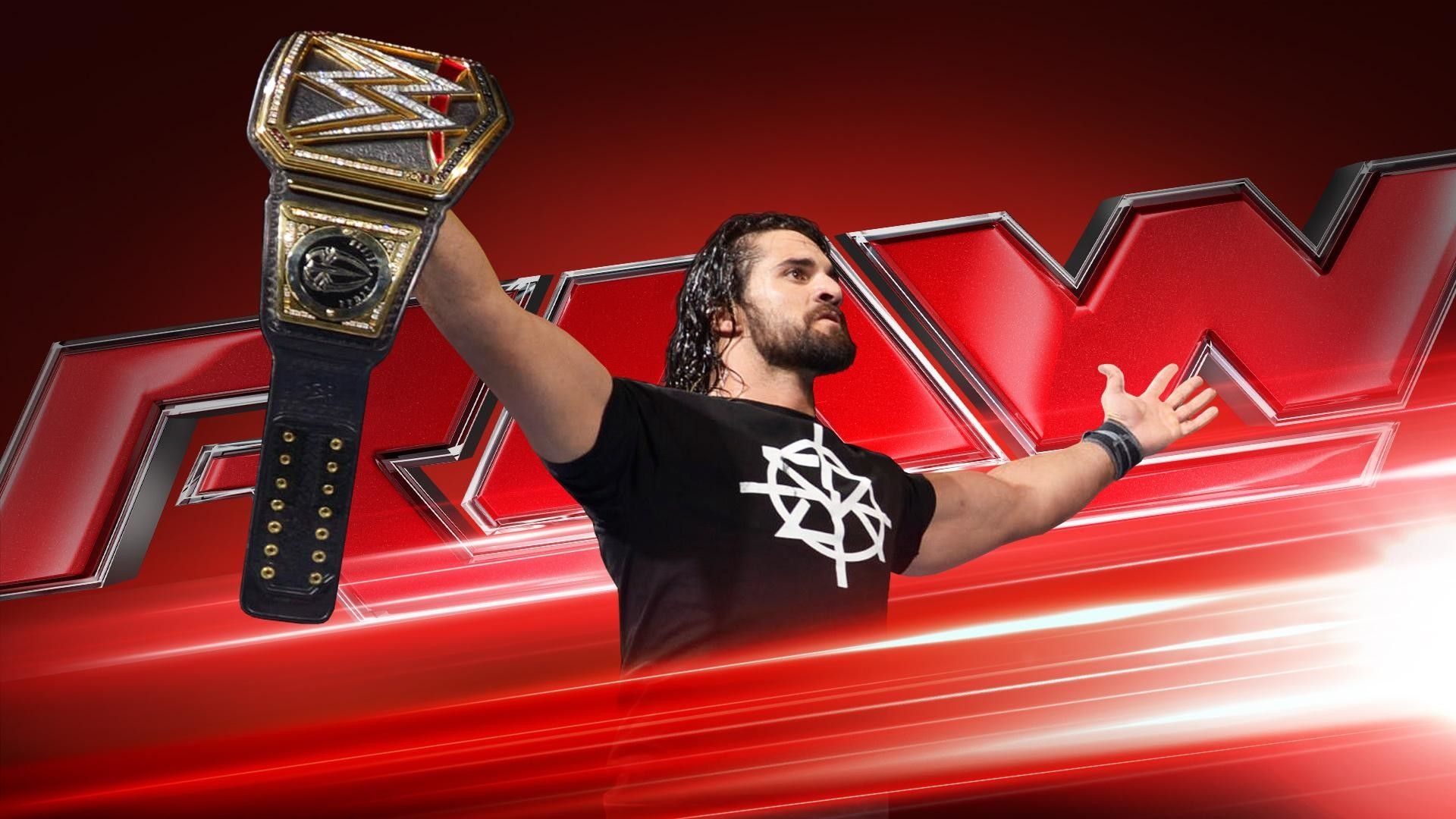 1920x1080 1920x Wwe Monday Night Raw Preview For Universal Championship Belt Seth Rollins, Desktop