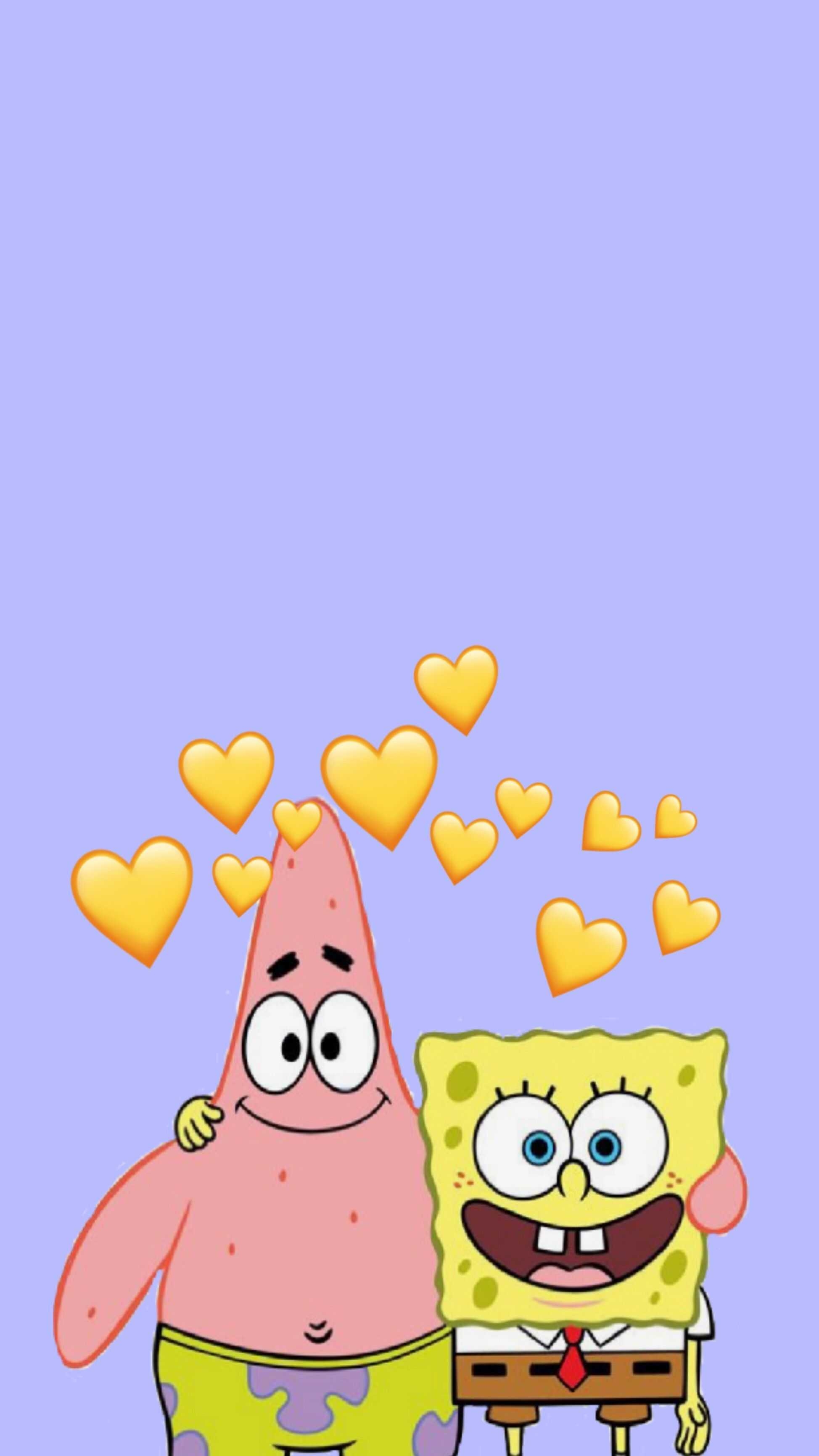 1950x3470 Spongebob Wallpaper, Phone