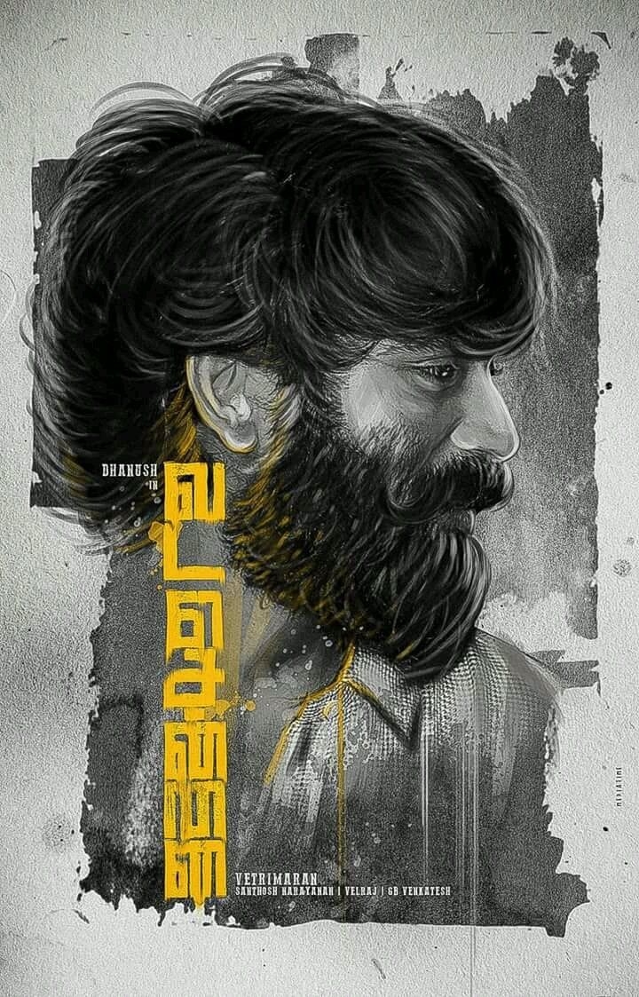 720x1130 Here are the first look posters and stills of Dhanush starrer Vada Chennai. #VADACHENNAI. Movie posters design, Movie poster art, Poster, Phone