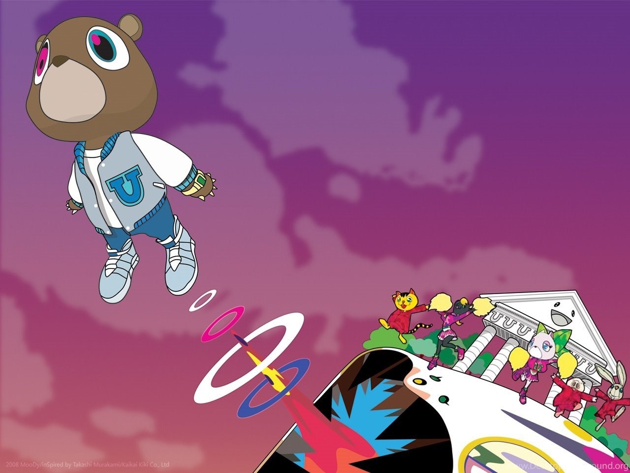 1280x960 Kanye West Bear Artwork HD Wallpaper On Picsfair.com Desktop Background, Desktop