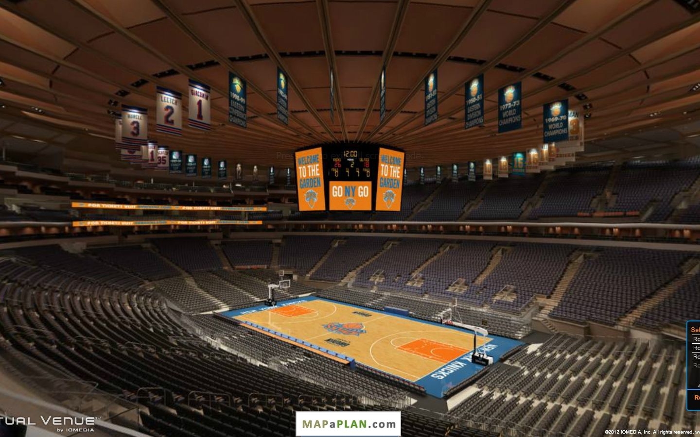 1440x900 Free download 214 Madison Square Garden seating chart High HD, Desktop