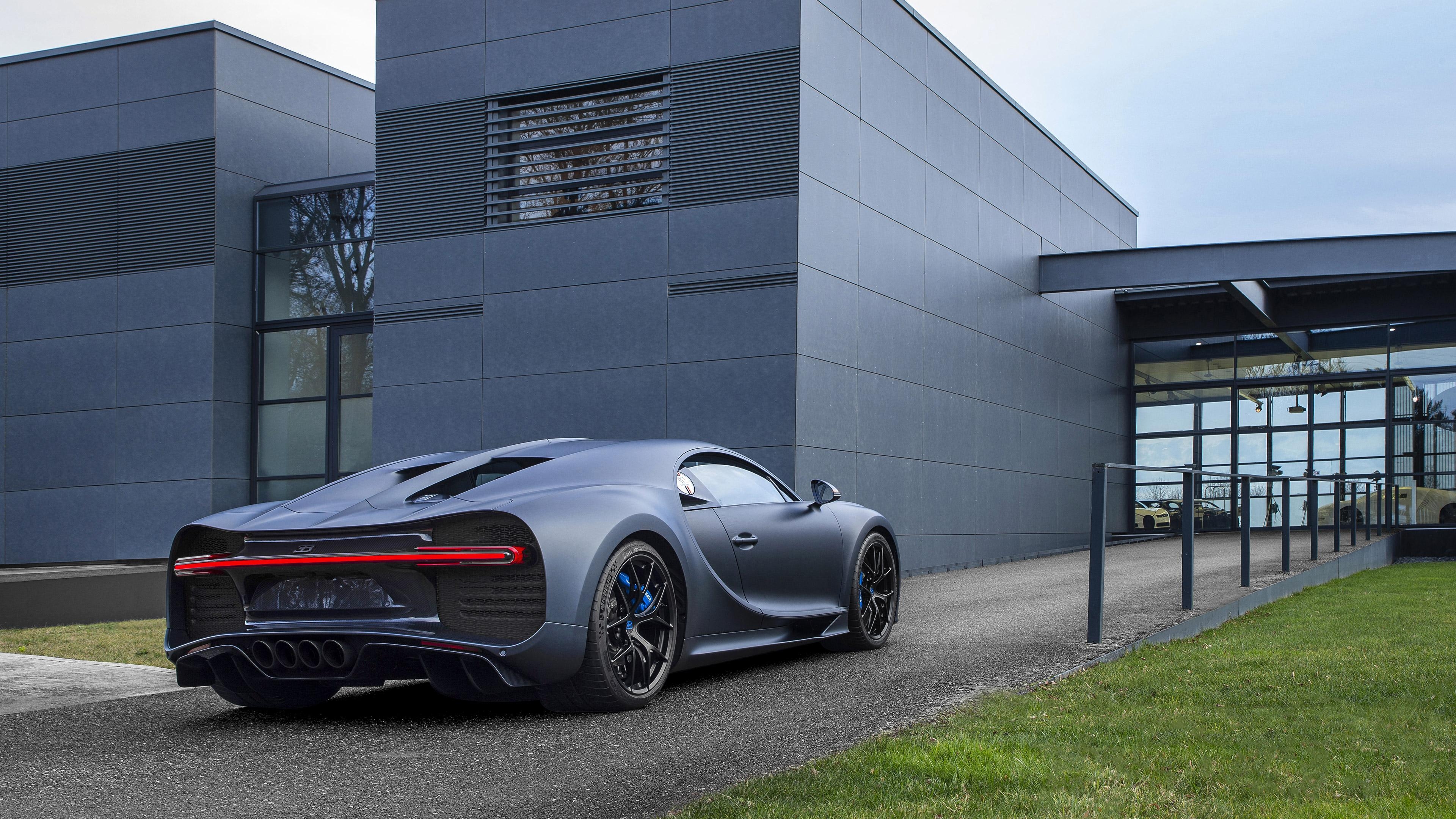 3840x2160 Bugatti Chiron Sport 110 Ans 2019 3 4 Rear View 4K Ultra HD Wallpaper, Desktop