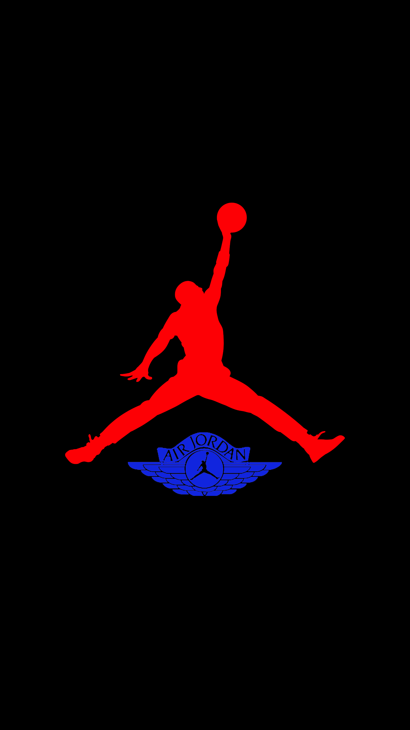 1440x2560 Red Jordan Wallpaper Free Red Jordan Background, Phone