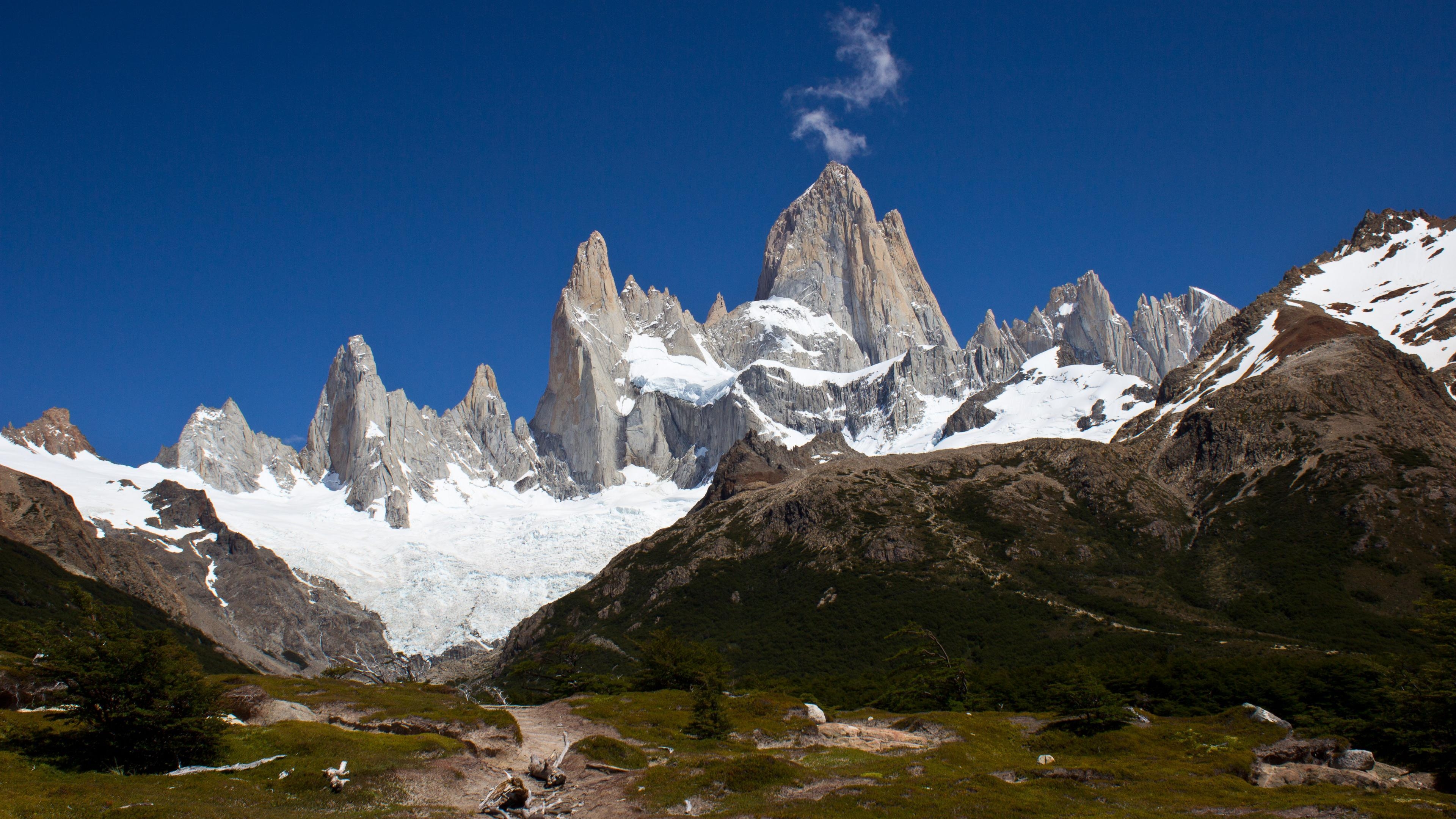 3840x2160 Cerro Fitz Roy, Argentina Wallpaper, Desktop