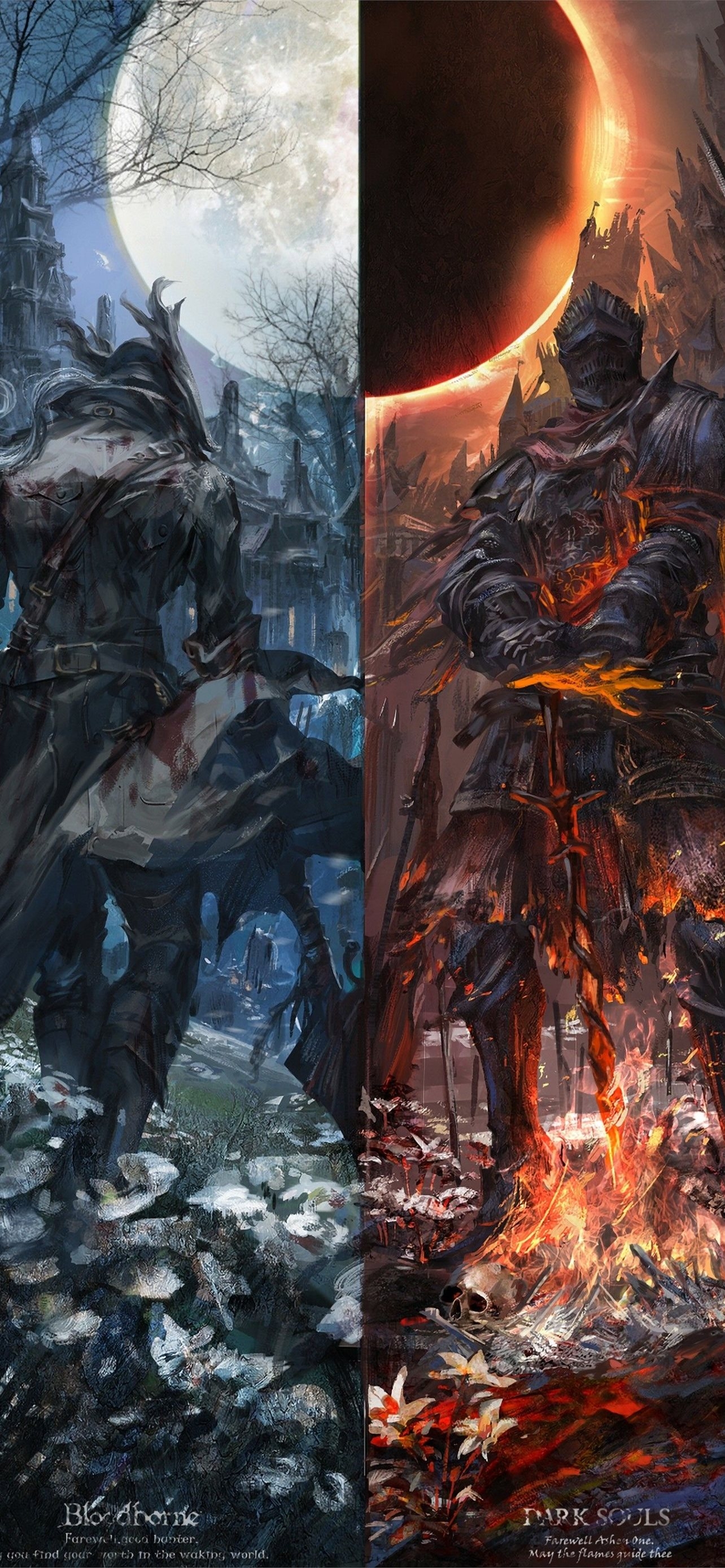 1290x2780 bloodborne iPhone Wallpaper Free Download, Phone