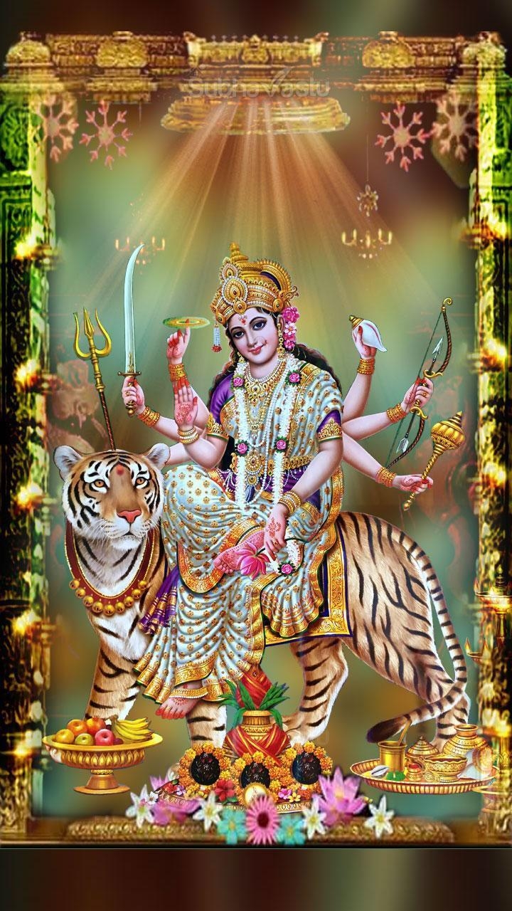 720x1280 Durga Maa HD Wallpaper for Android, Phone