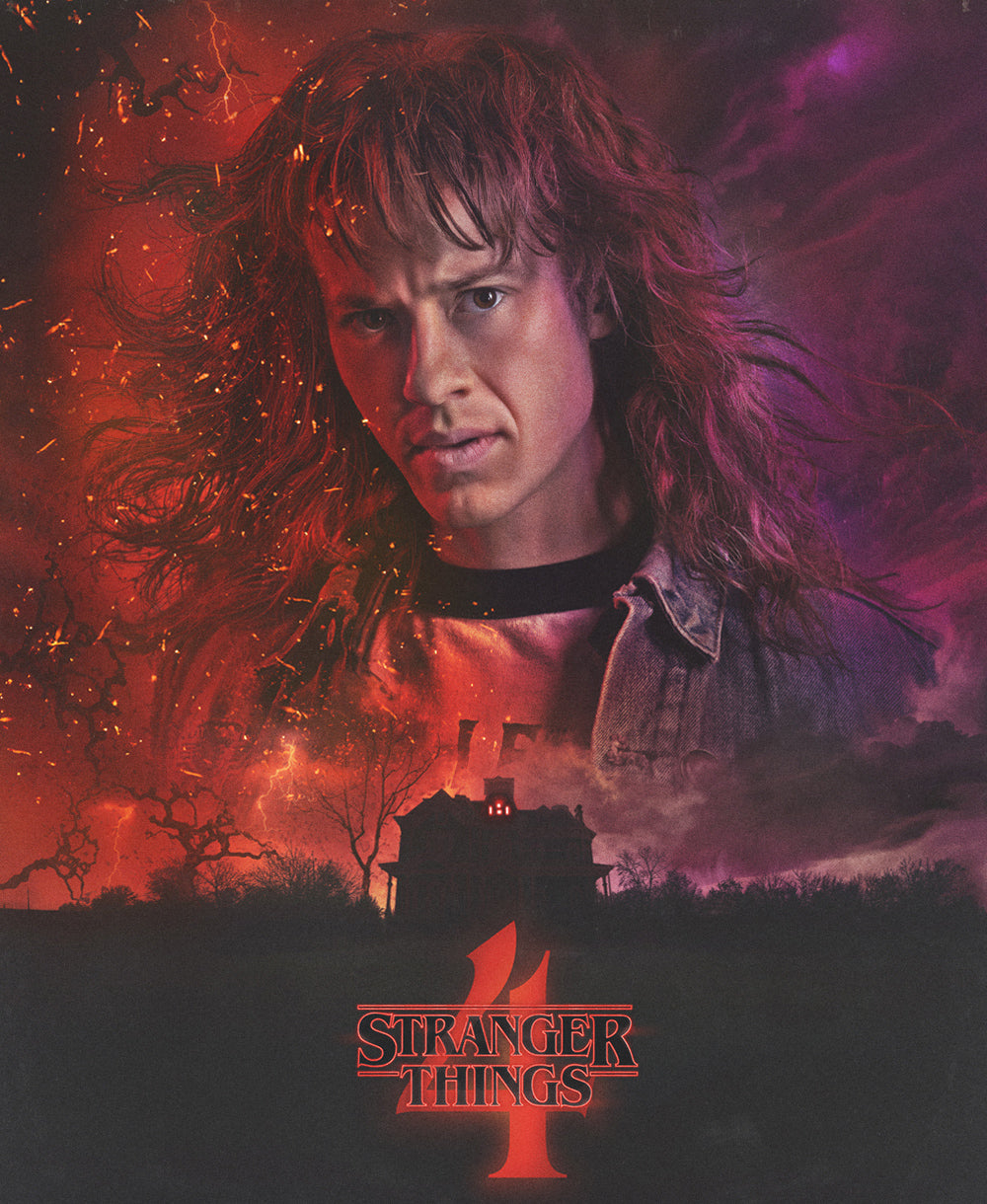 1000x1220 Poster: STRANGER THINGS (Joseph Quinn, Eddie Munson) TV SHOW, Phone