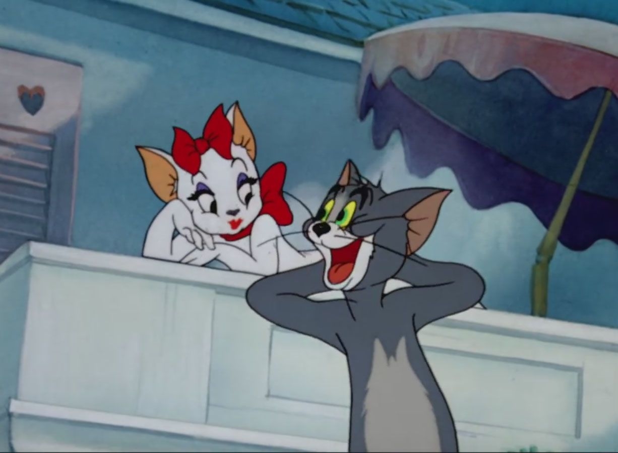 1230x900 Love: Tom and Jerry Cartoon Image. Tom and Jerry Love Scene Image Memes.com, Desktop