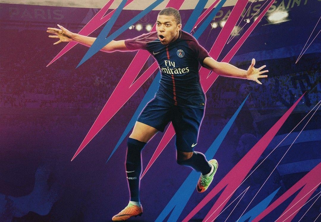 1080x750 PSG Kylian Mbappe Wallpaper Wallpaper HD. Psg and Football, Desktop