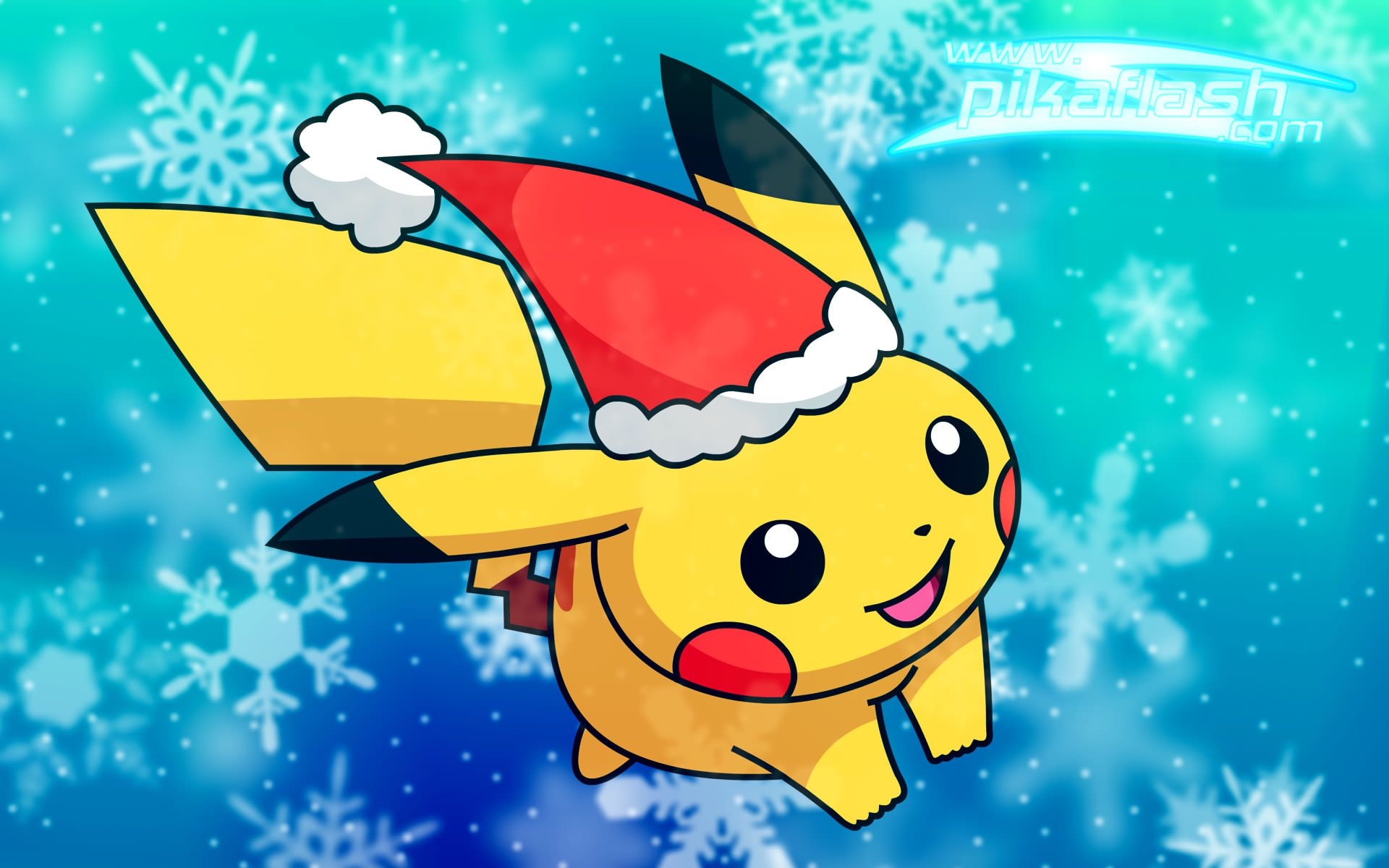 1920x1200 Cute Pokemon Wallpaper With A Christmas Hat Wallpaper & Background Download, Desktop