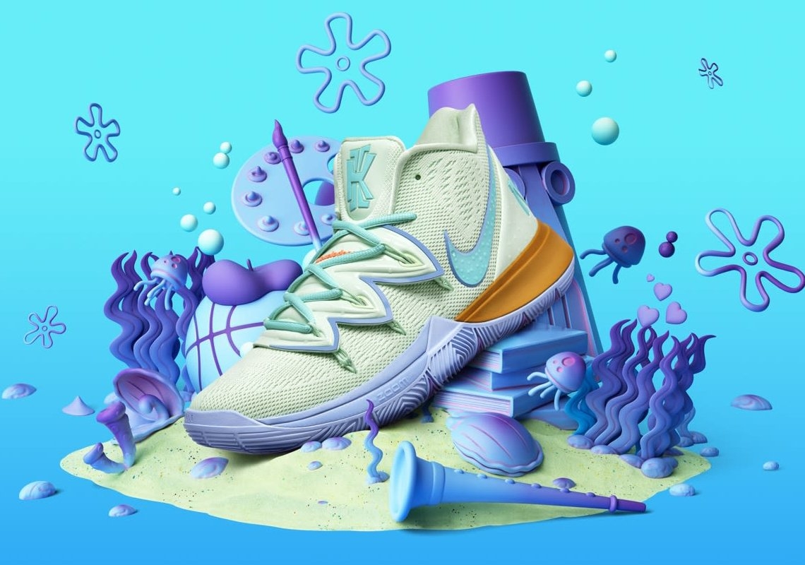 1140x800 Nike Kyrie x Spongebob, Desktop