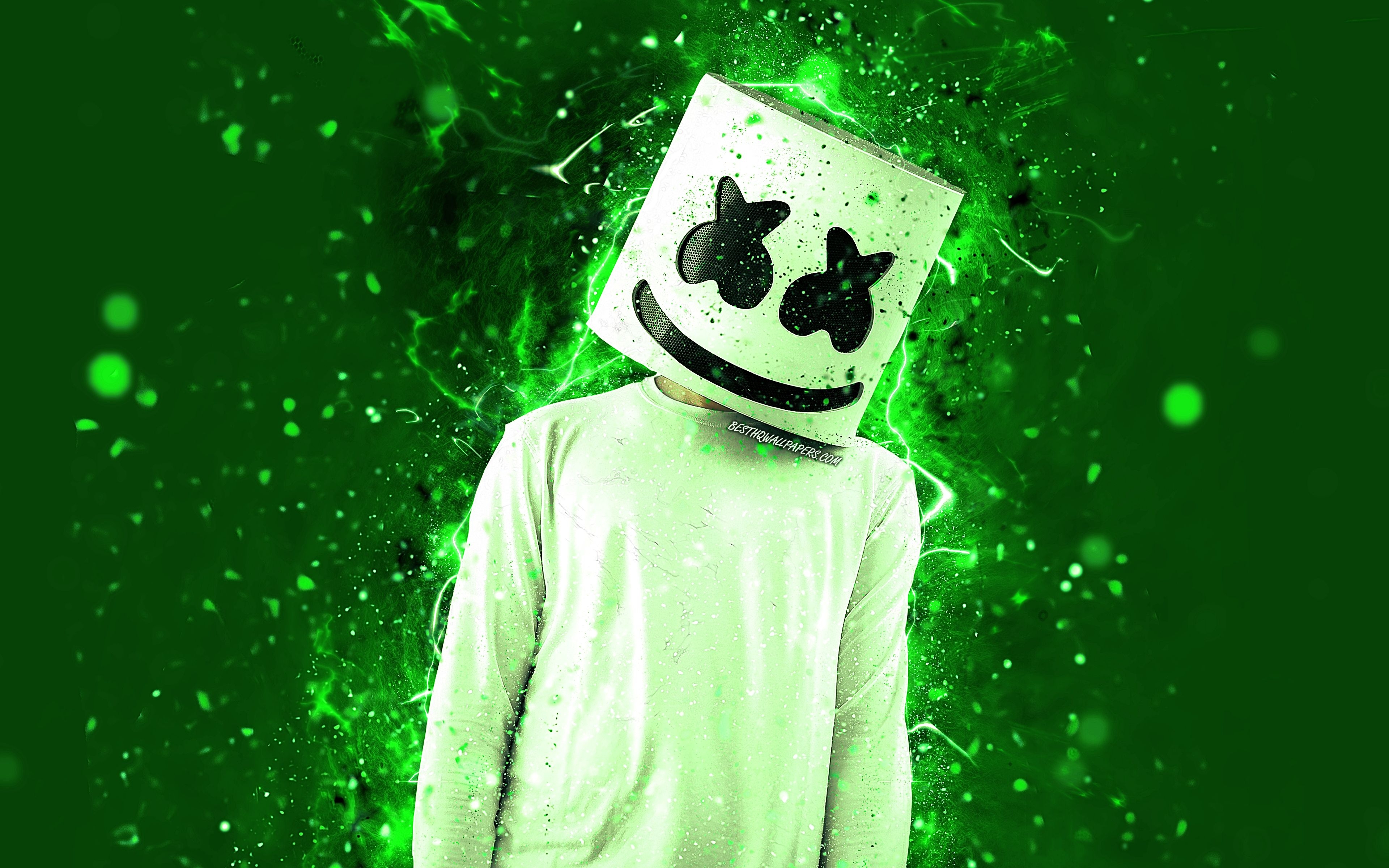 3840x2400 Marshmello Wallpaper HD, Desktop