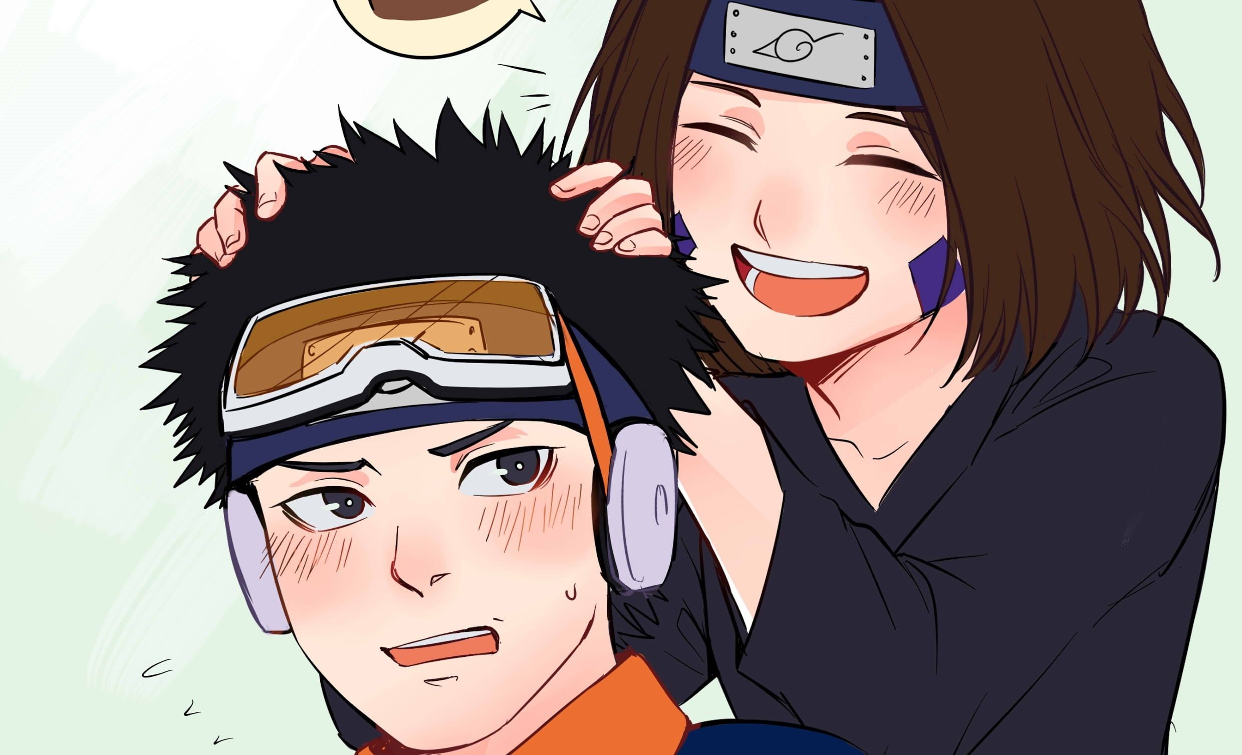 2480x1510 Naruto, Obito Uchiha, and Rin Nohara HD, Desktop