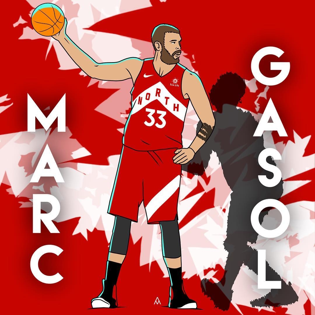 1080x1080 Marc Gasol Toronto Raptors wallpaper, Phone