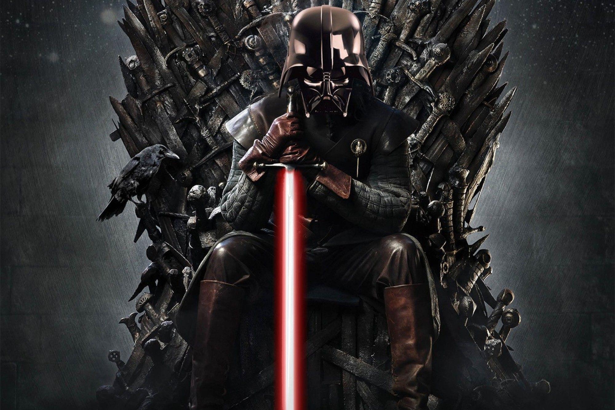 2000x1340 Lightsabers game of thrones iron throne clones wallpaper, Desktop