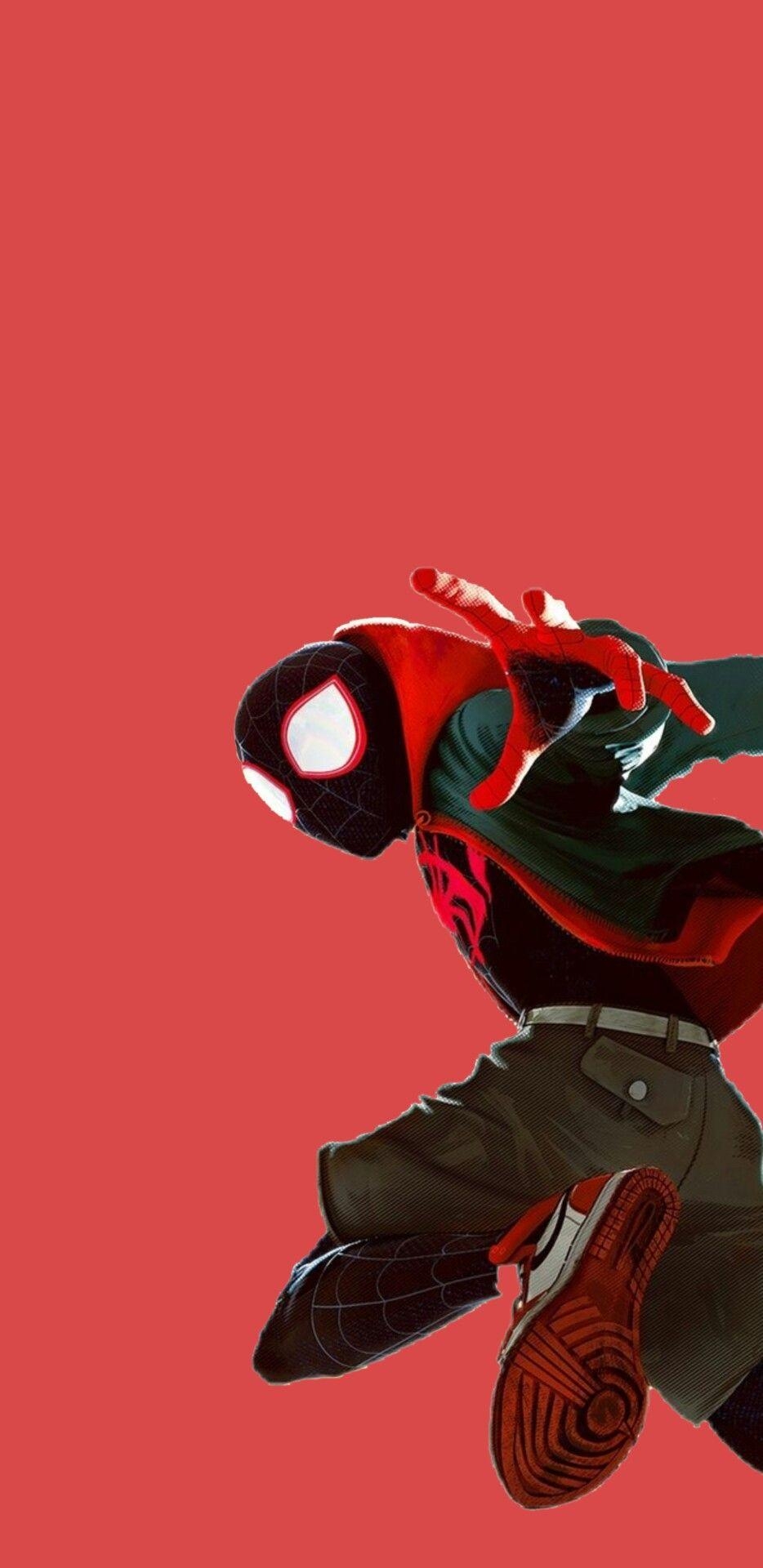 940x1920 Spiderman Into The Spiderverse Miles Morales Wallpaper lockscreen, Phone