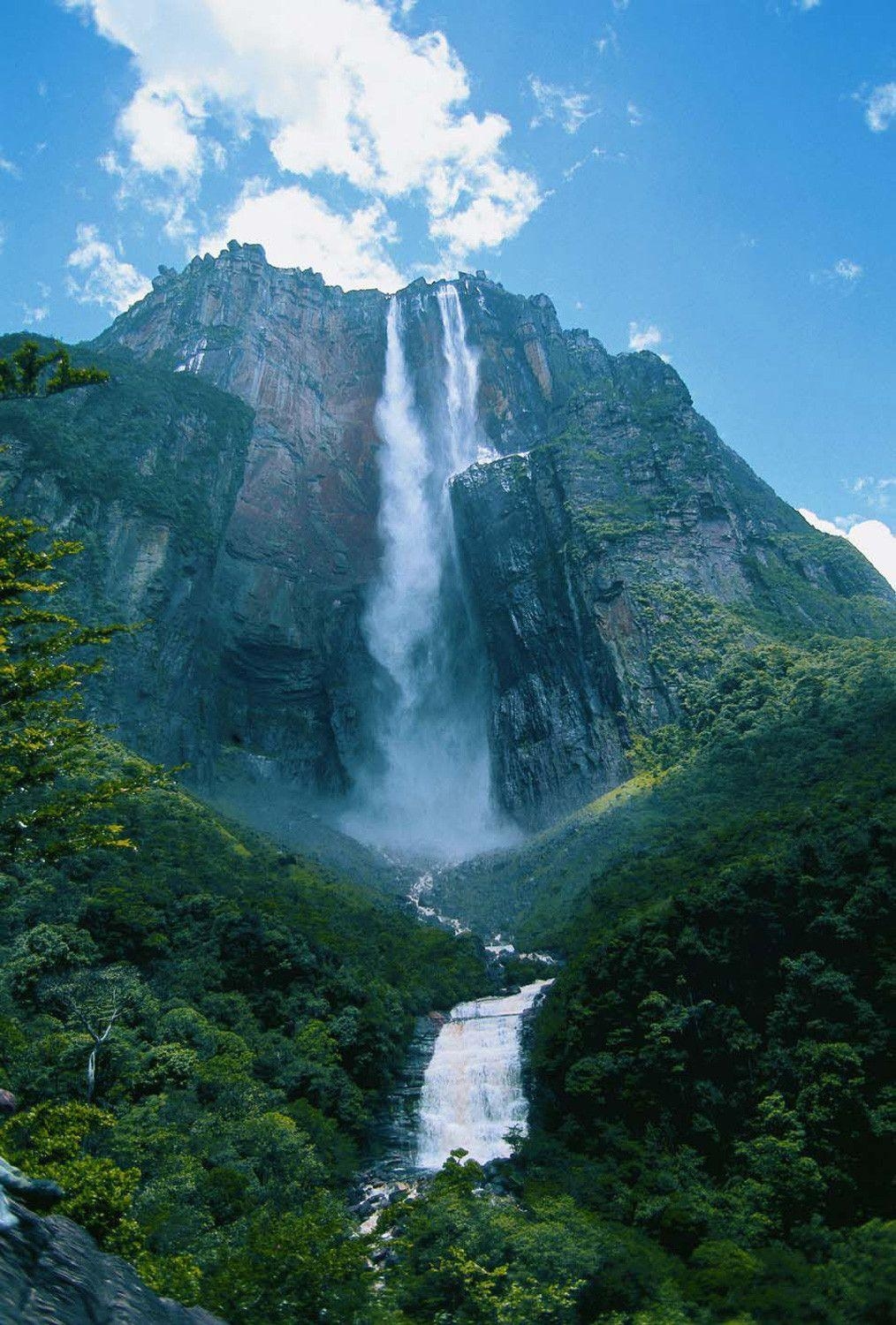 1020x1500 Водопад Ангела, Венесуэла \ Angel Falls, Venezuela best HD, Phone