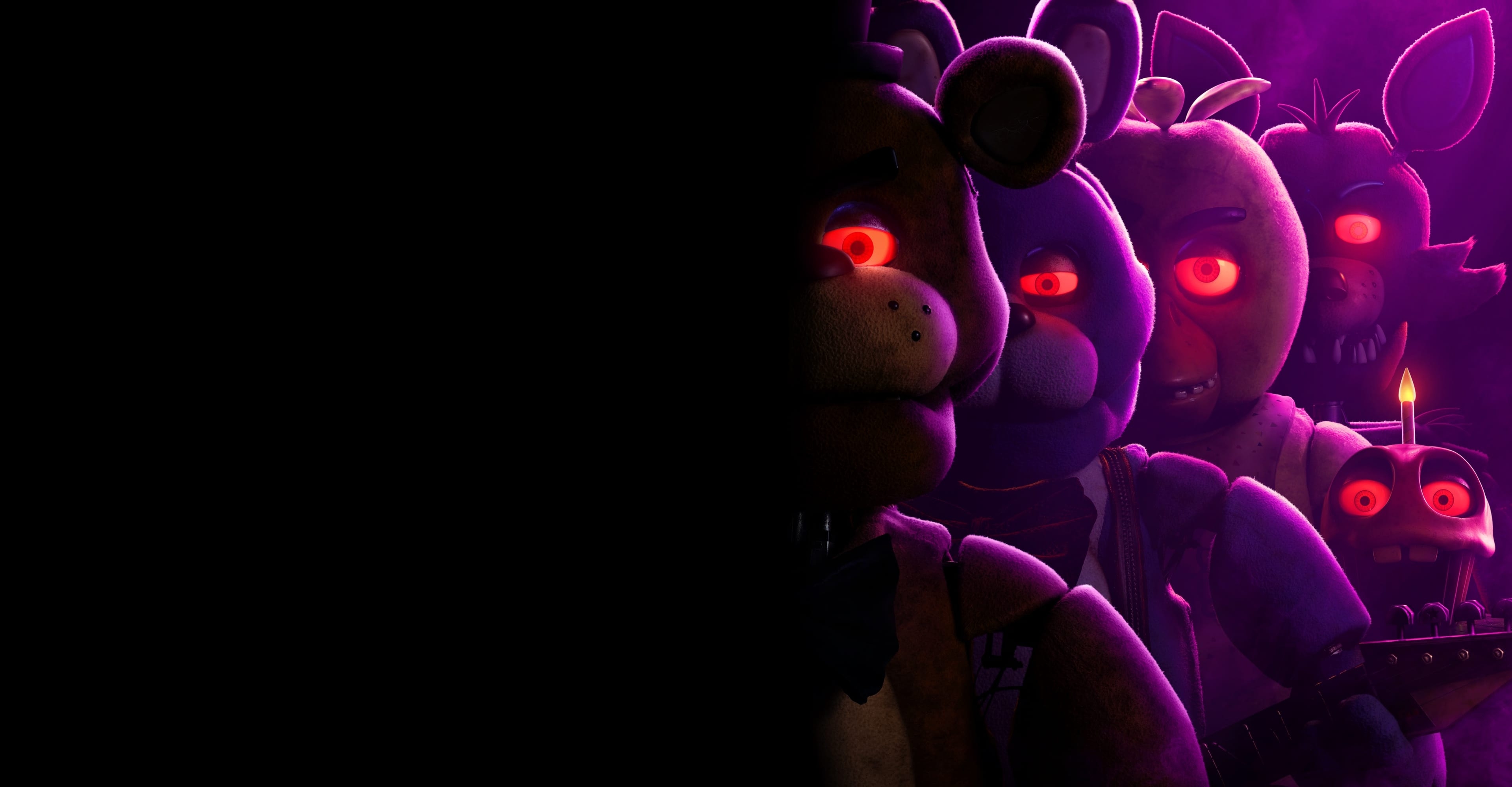 3840x2000 Five Nights at Freddy's. Movie Posters. October 2023, Desktop