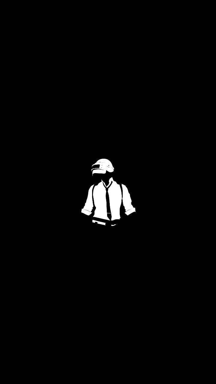 720x1280 PUBG Black N White. Only wall.... White wallpaper, Black wallpaper, Phone