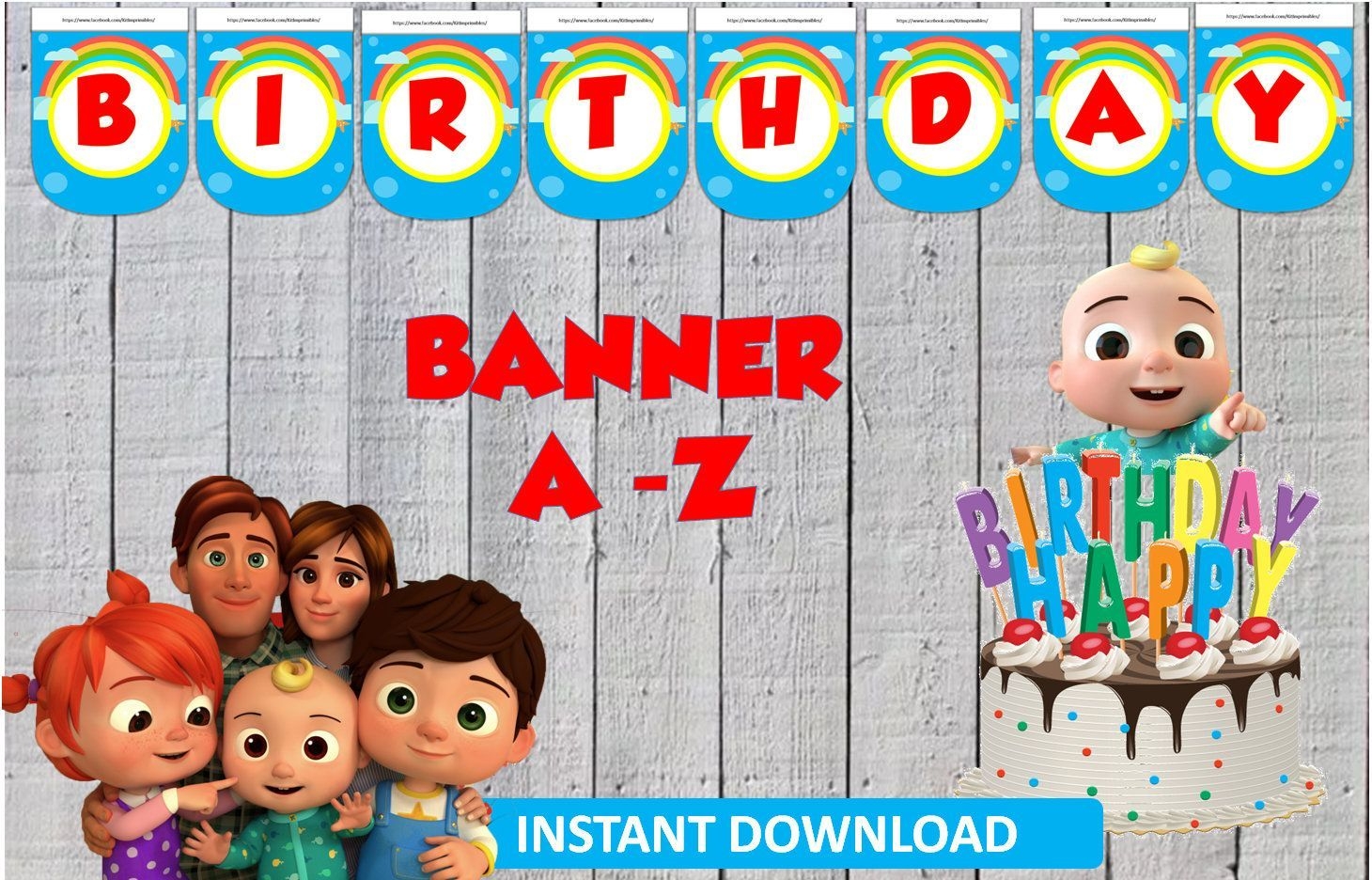 1460x940 Cocomelon Banner, Party, Birthday #BannerCocomelon #HappyBirthday #Cocomelon #CocomelonBan. Pancarta de cumpleaños, Fiestas de cumpleaños para chicos, Baby shower, Desktop