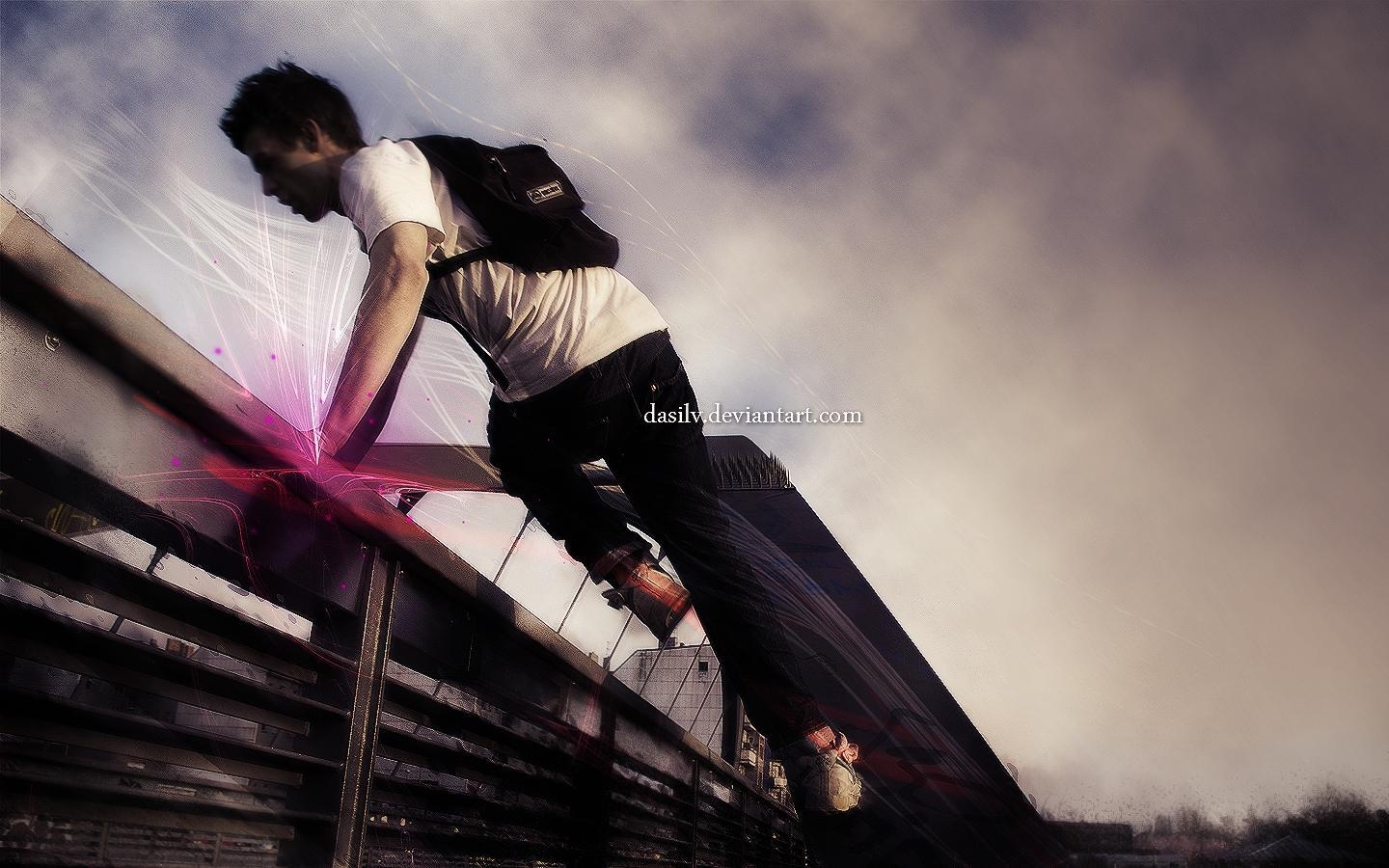 1440x900 Muchos Wallpaper Parkour!, Desktop