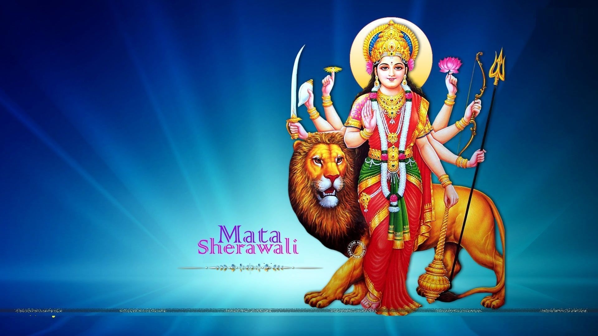 1920x1080 Jai Mata Di Goddess Durga Desktop Wallpaper, Desktop