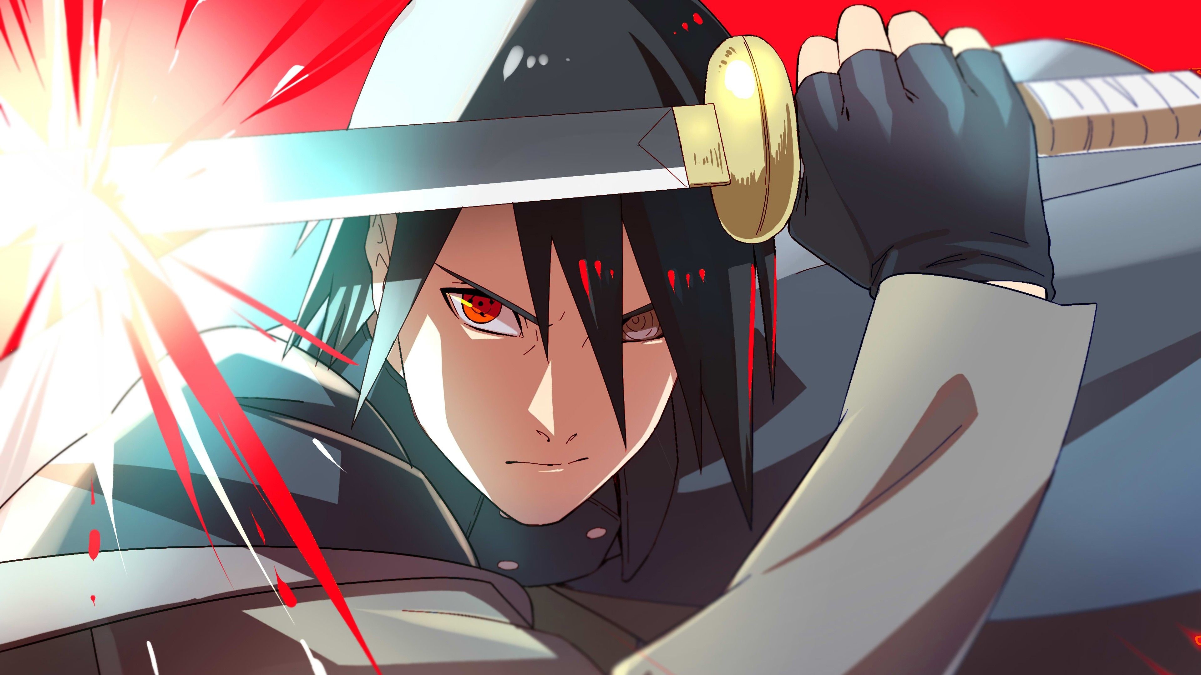 3840x2160 Naruto Sasuke Uchiha 4K HD Wallpaper, Desktop