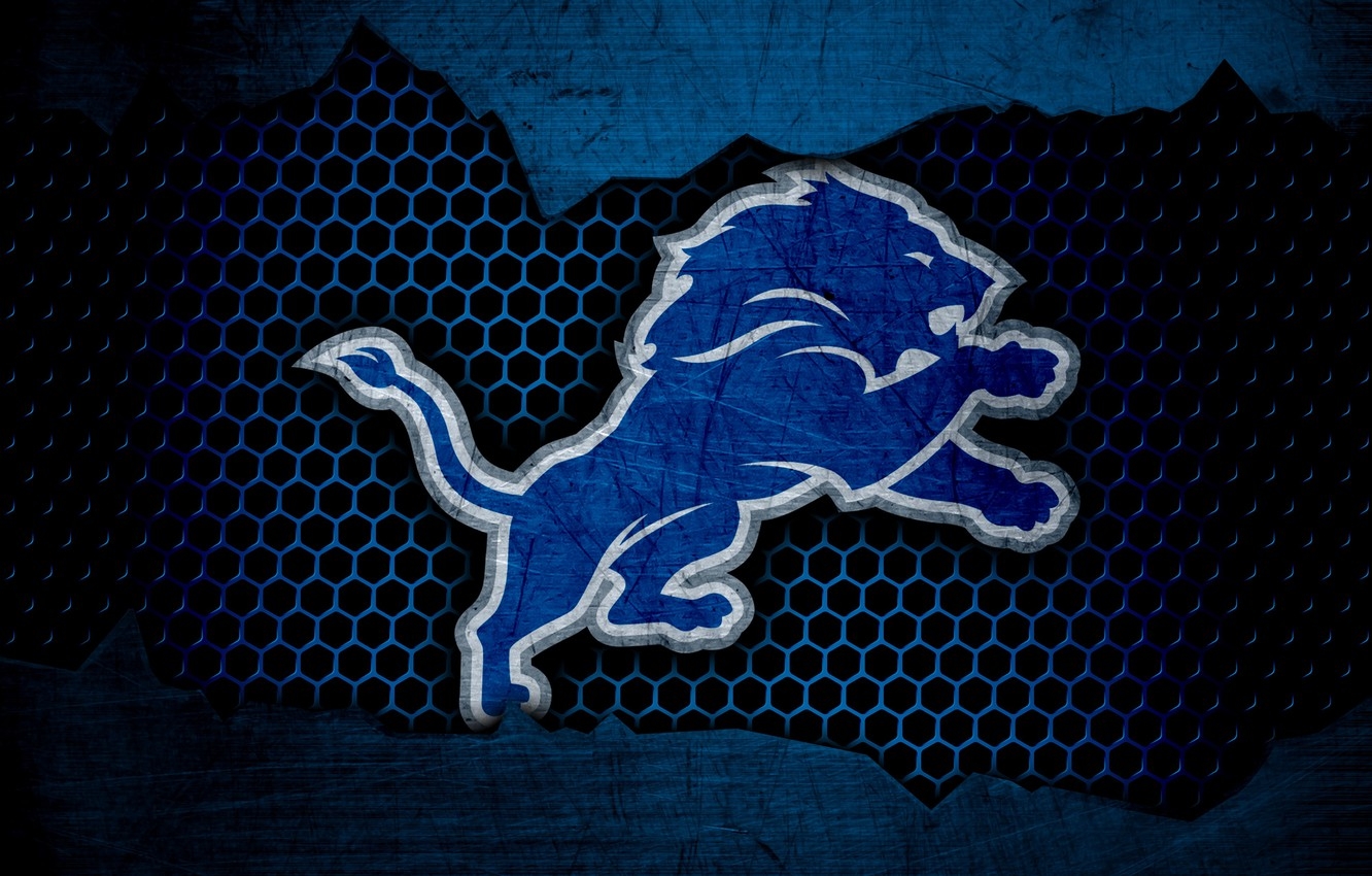 1340x850 Wallpaper wallpaper, sport, logo, NFL, american football, Detroit Lions image for desktop, section спорт, Desktop