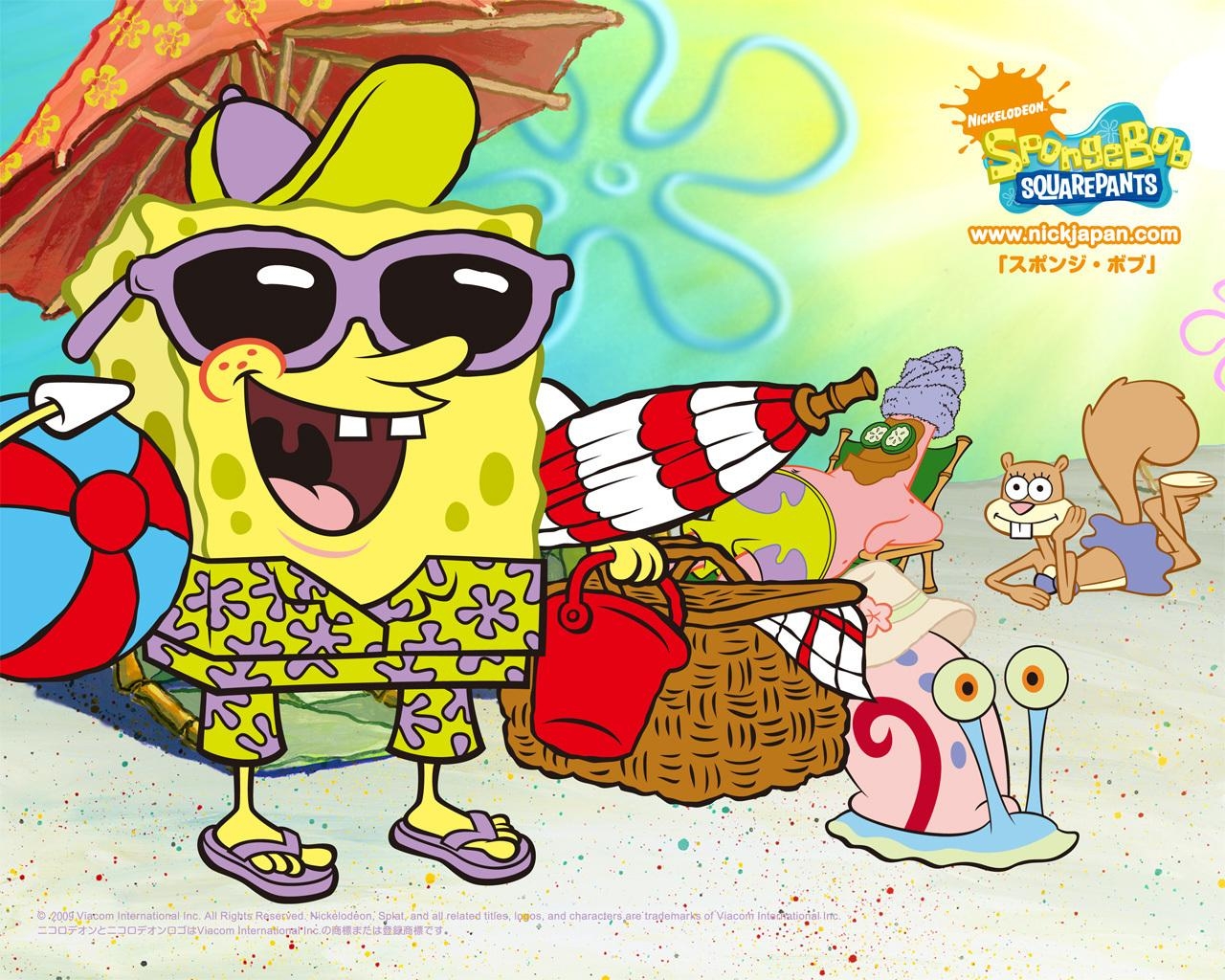 1280x1030 Summer Squarepants Wallpaper, Desktop