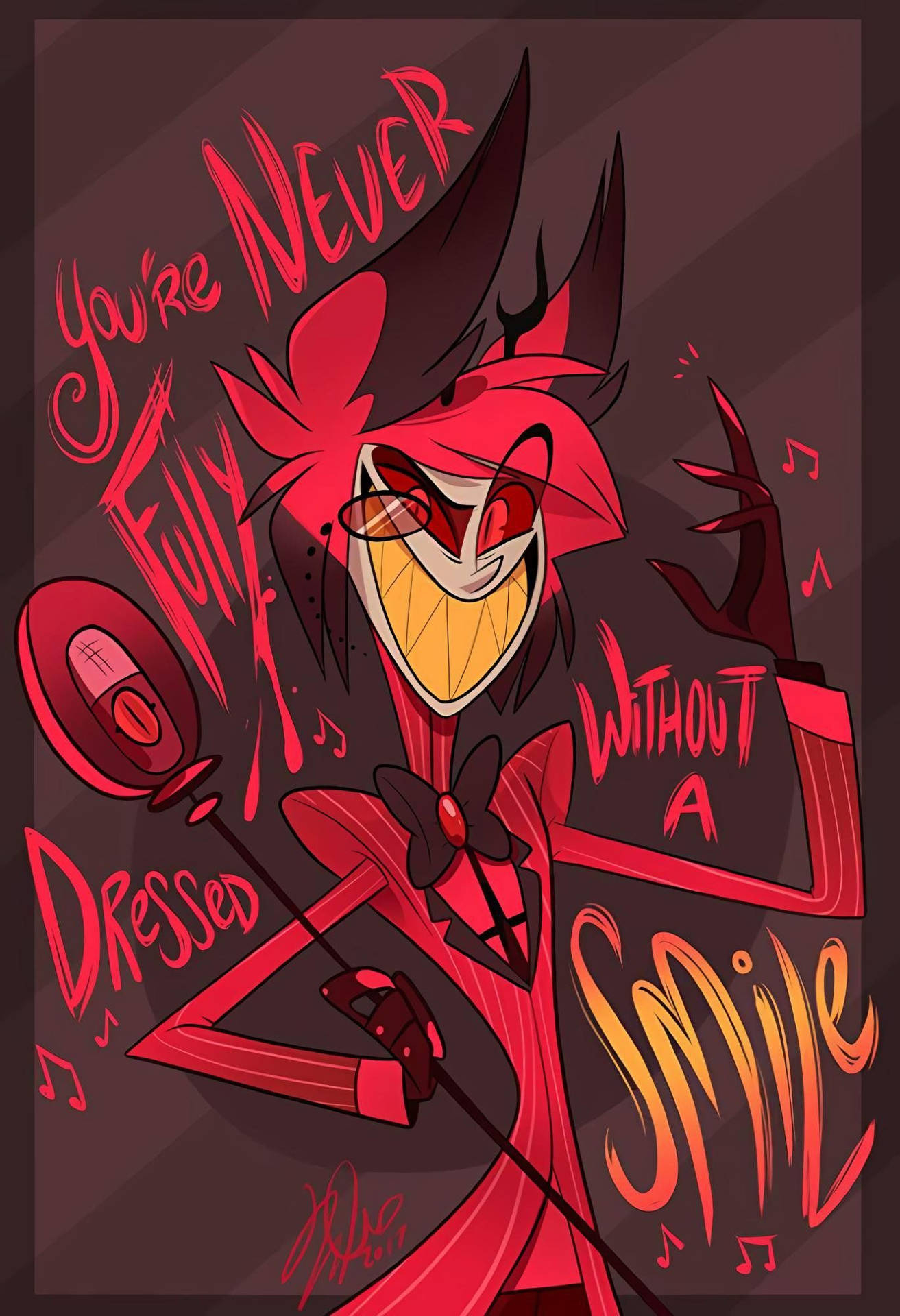 1320x1920 Alastor in Hazbin Hotel Wallpaper, Phone