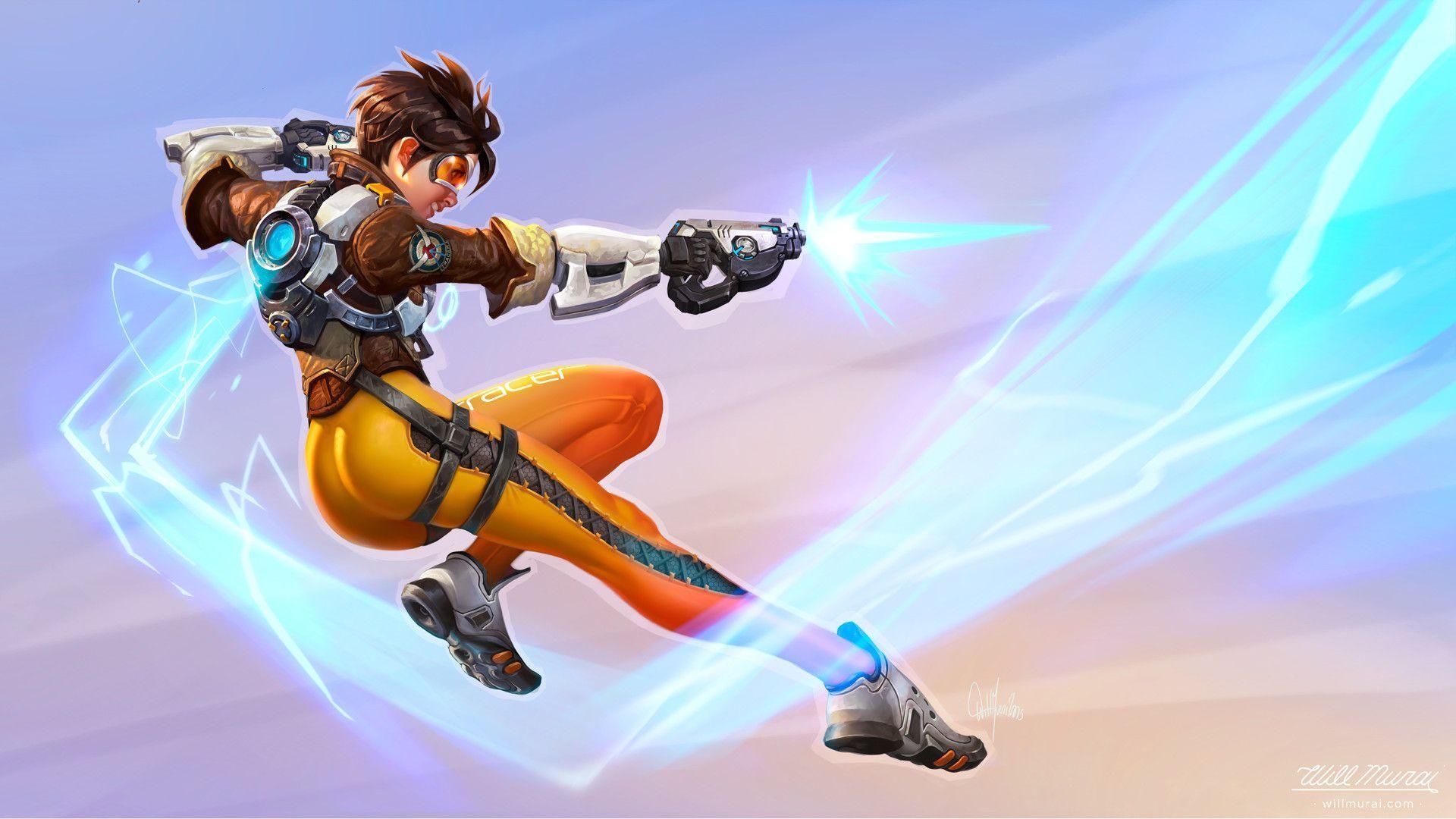 1920x1080 Tracer (Overwatch) HD Wallpaper, Desktop