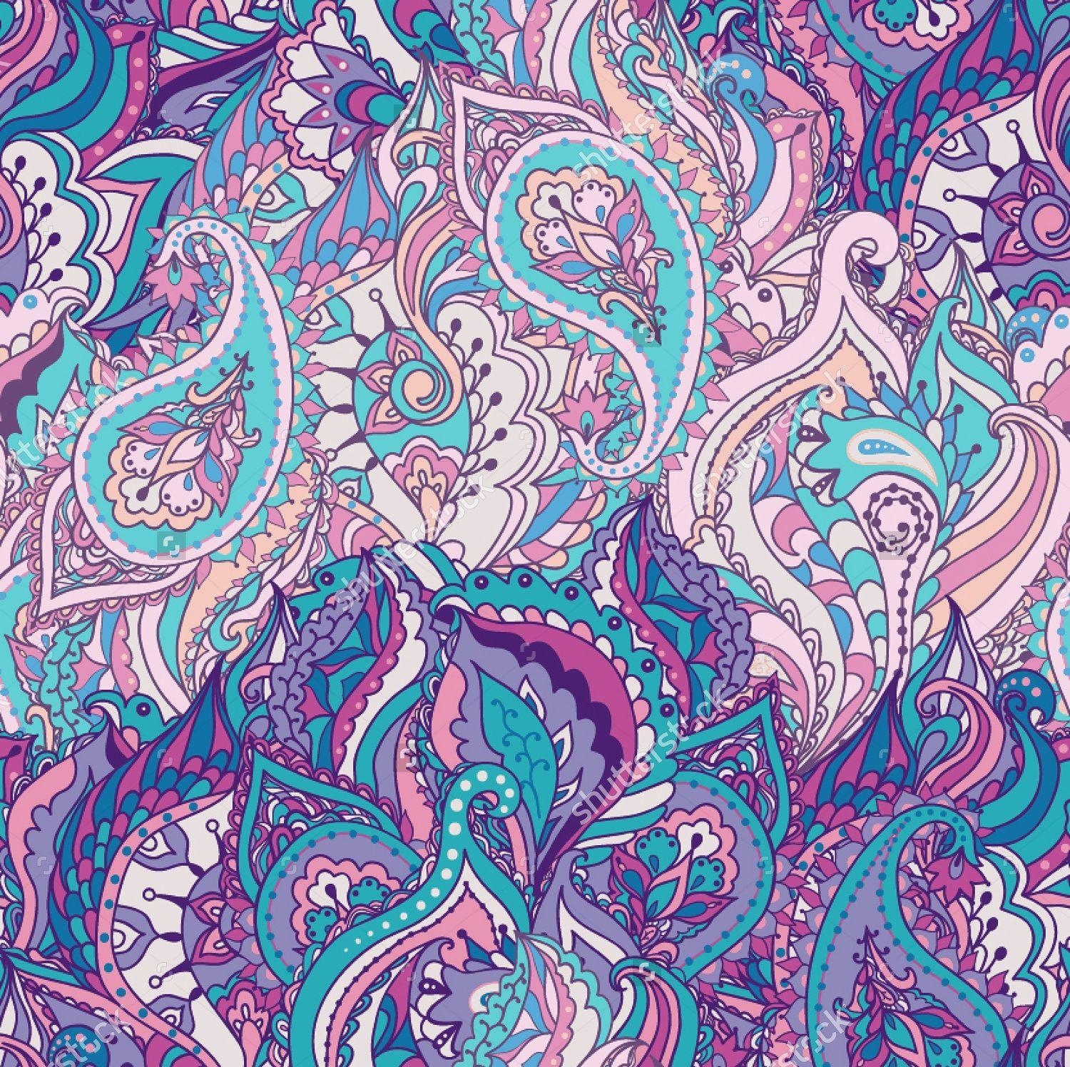 1500x1500 Awesome Paisley Wallpaper, Desktop