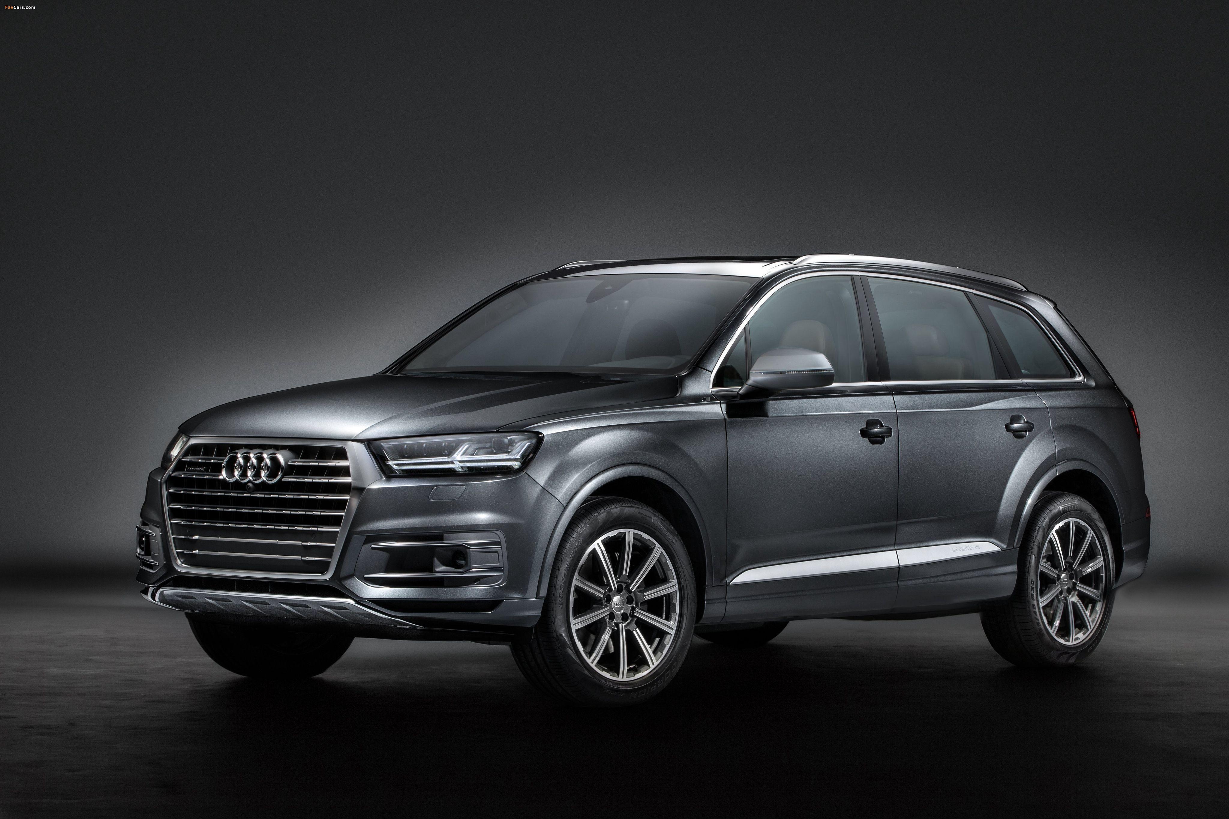 4100x2740 Audi Q7 TDI quattro (4M) 2015 wallpaper (), Desktop