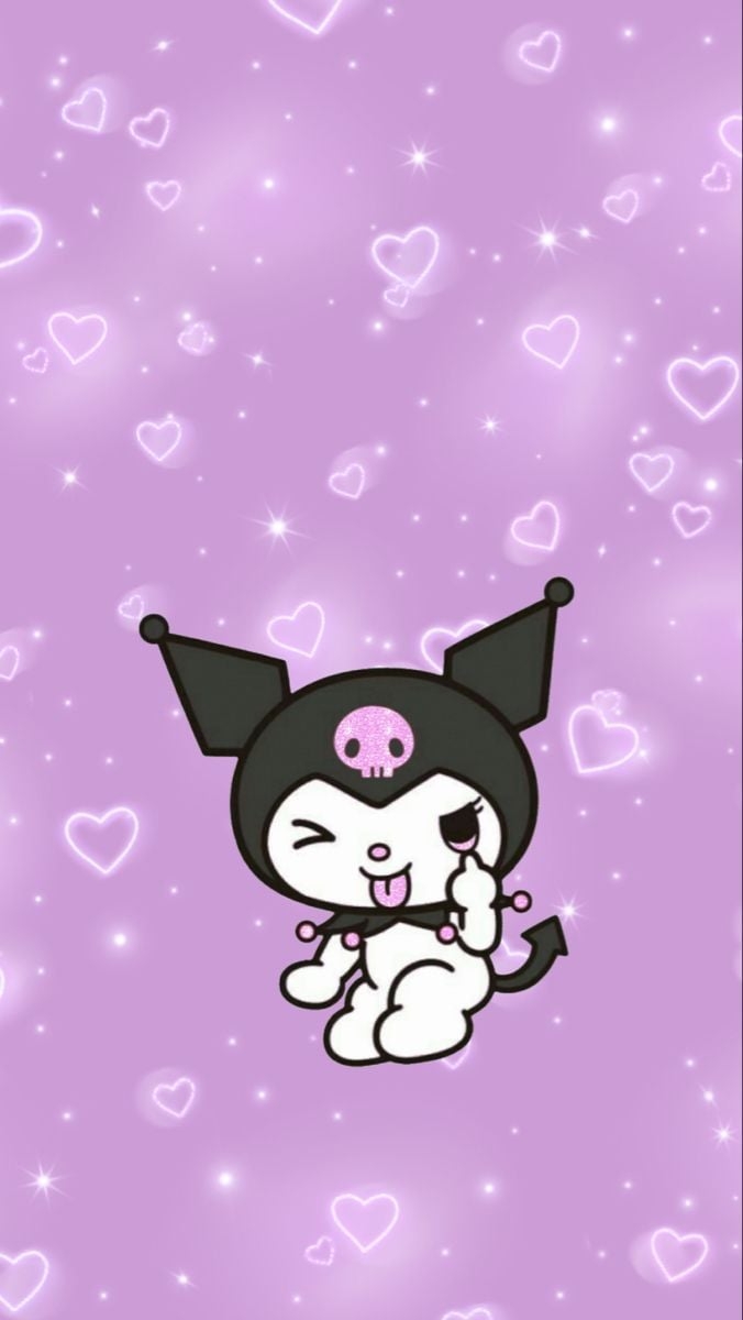 680x1200 Purple Kuromi Wallpaper. Hello kitty iphone wallpaper, Cute patterns wallpaper, iPhone wallpaper pattern, Phone