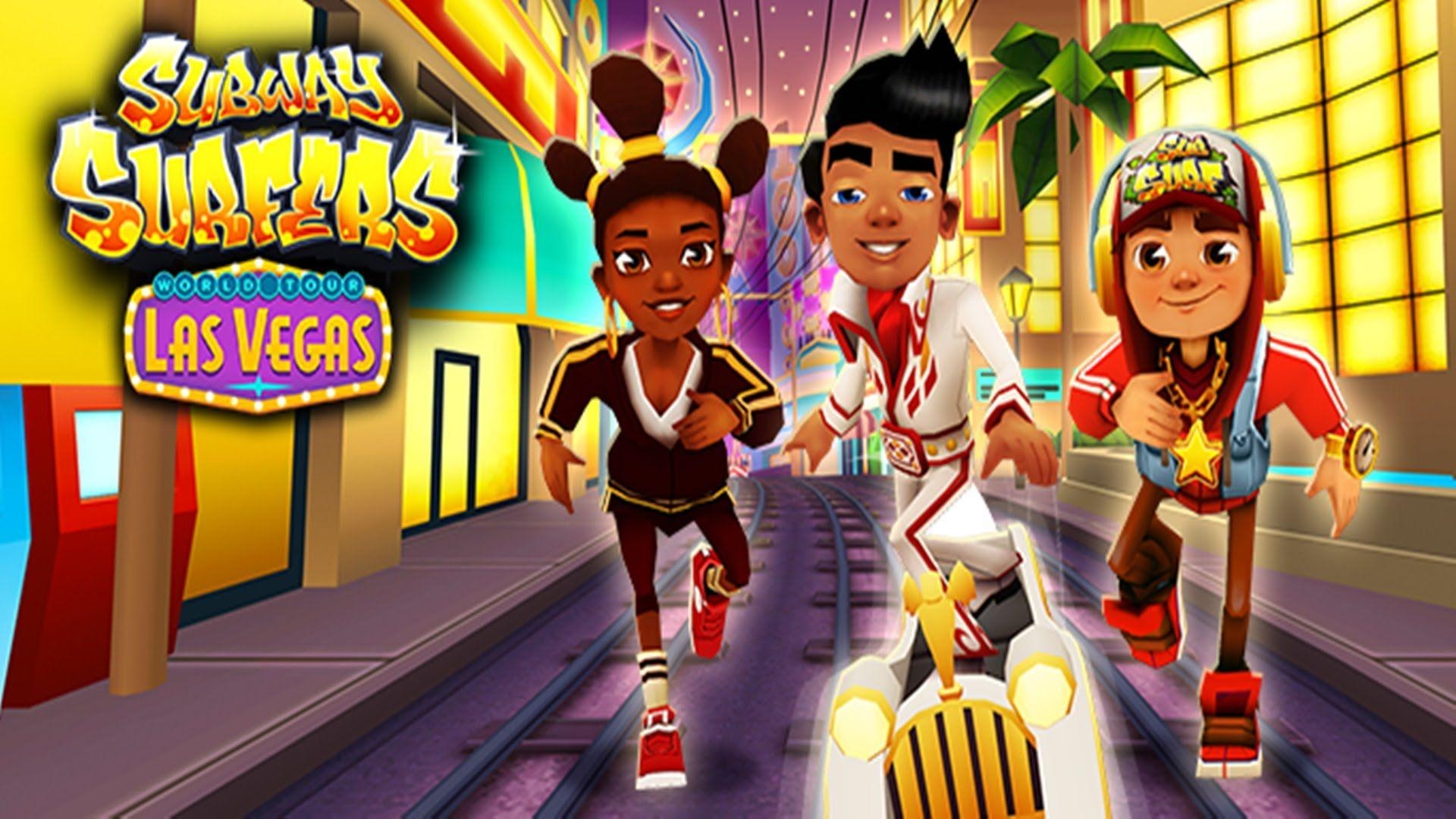 1920x1080 Subway Surfers: Las Vegas Xperia Z2 Gameplay, Desktop