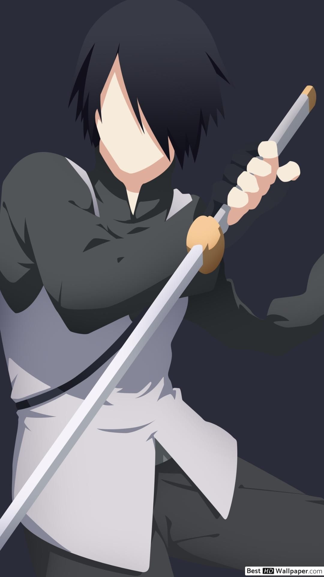 1080x1920 Sasuke Uchiha van Naruto HD wallpaper downloaden, Phone